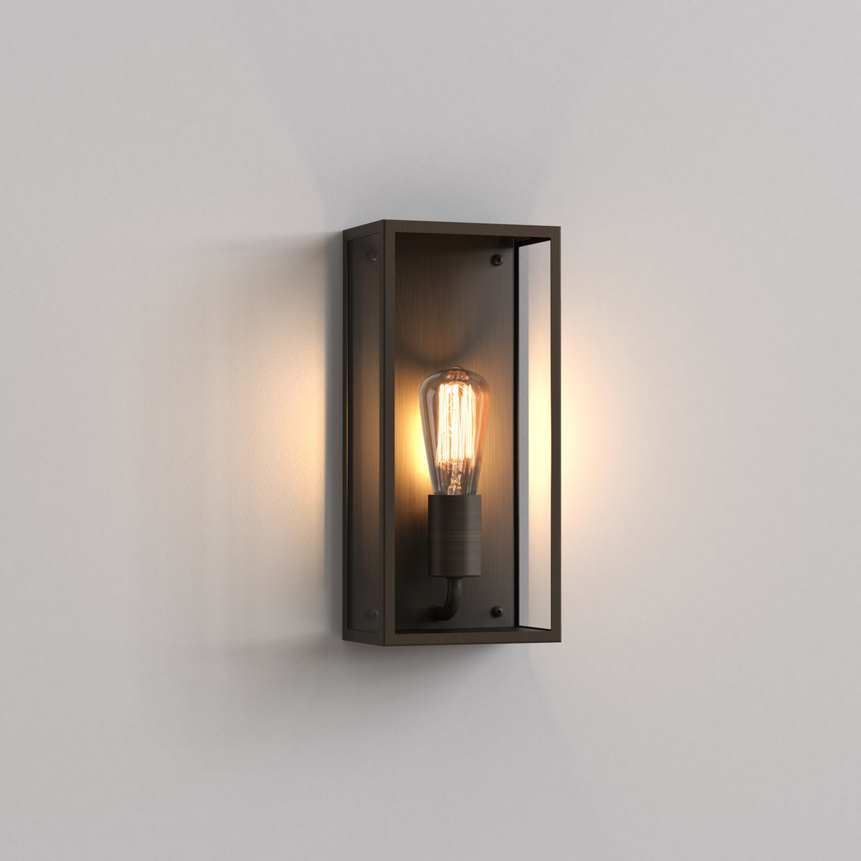 Astro Messina 160 II Bronze Outdoor Wall Light