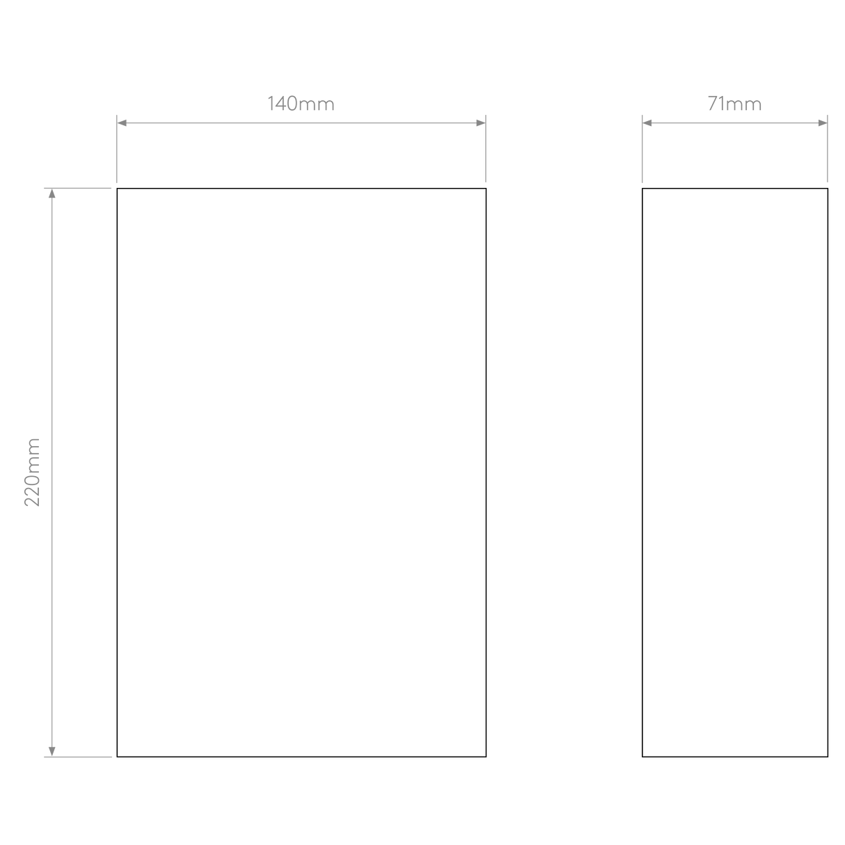 Astro Serifos 220 Plaster Interior Wall Light