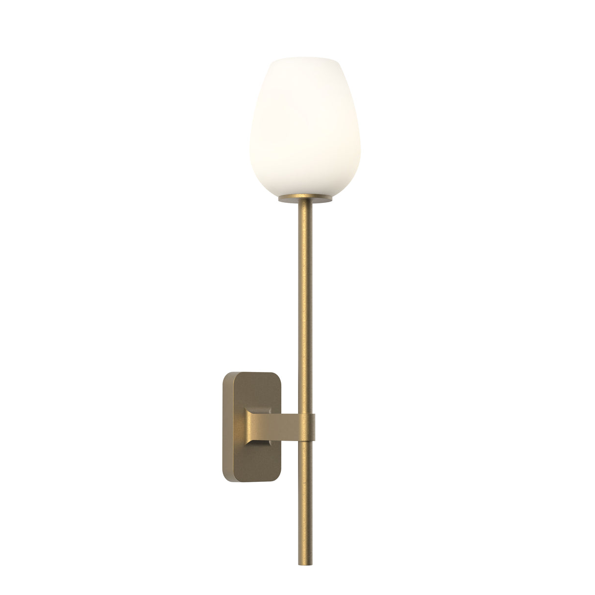 Astro Tacoma Single Grande Antique Brass Bathroom Wall Light