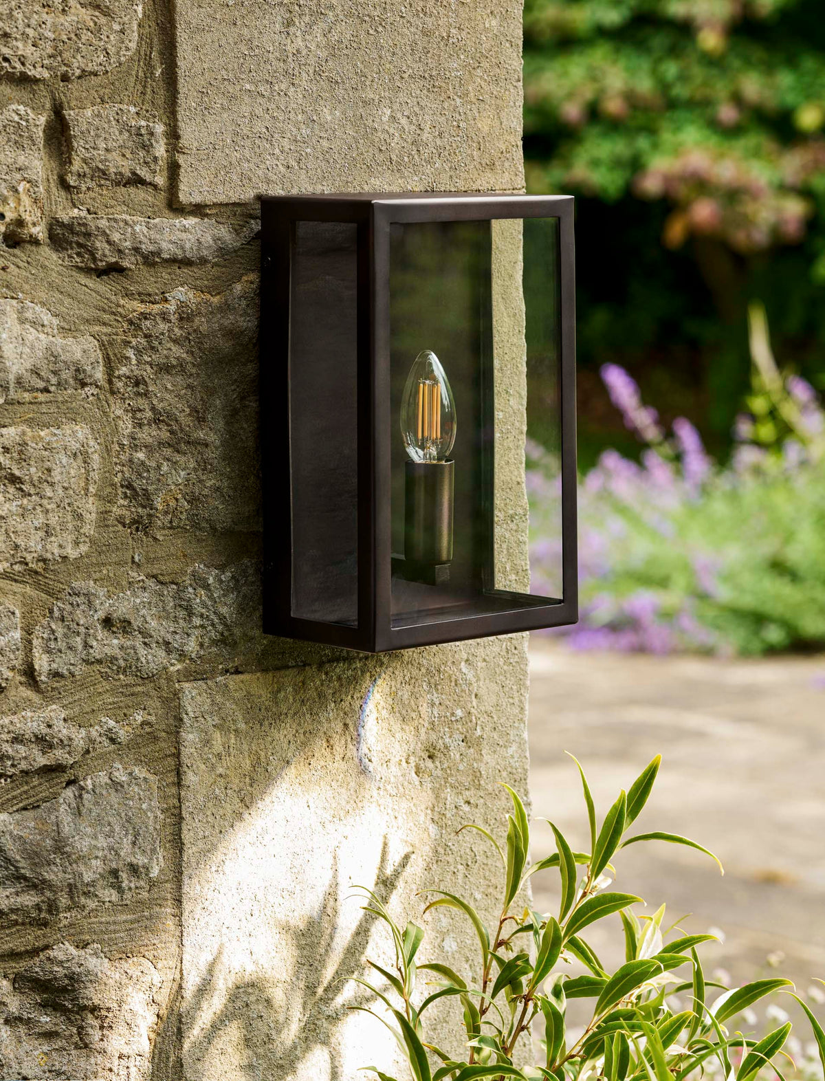 Garden Trading Sandford Outdoor Lantern Antique Bronze Finish