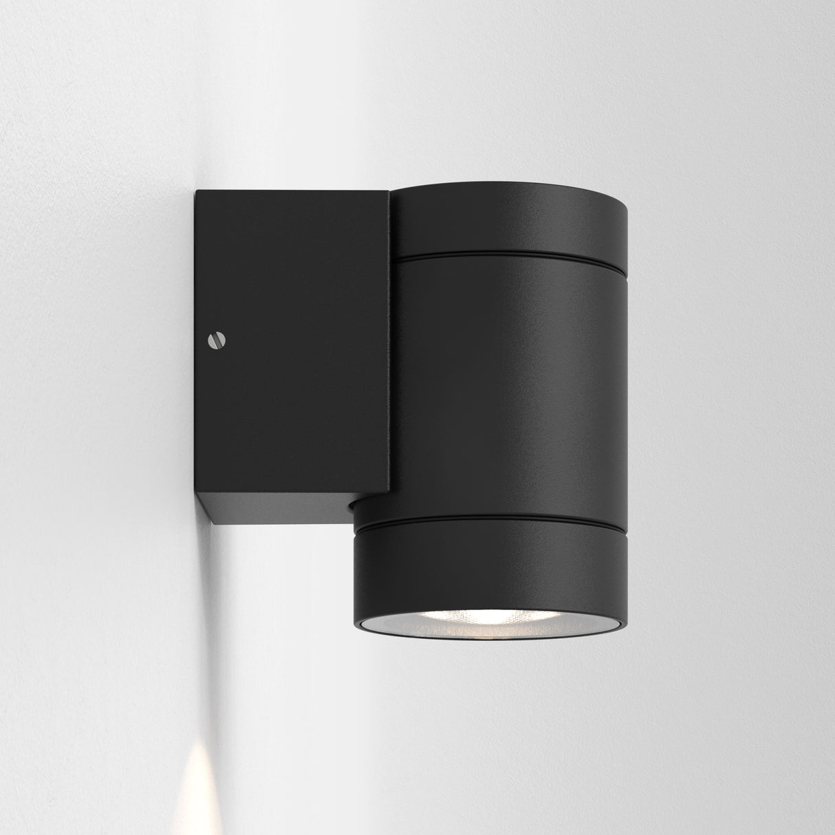 Astro Dartmouth Single LED Textured Black Outdoor Wall Light