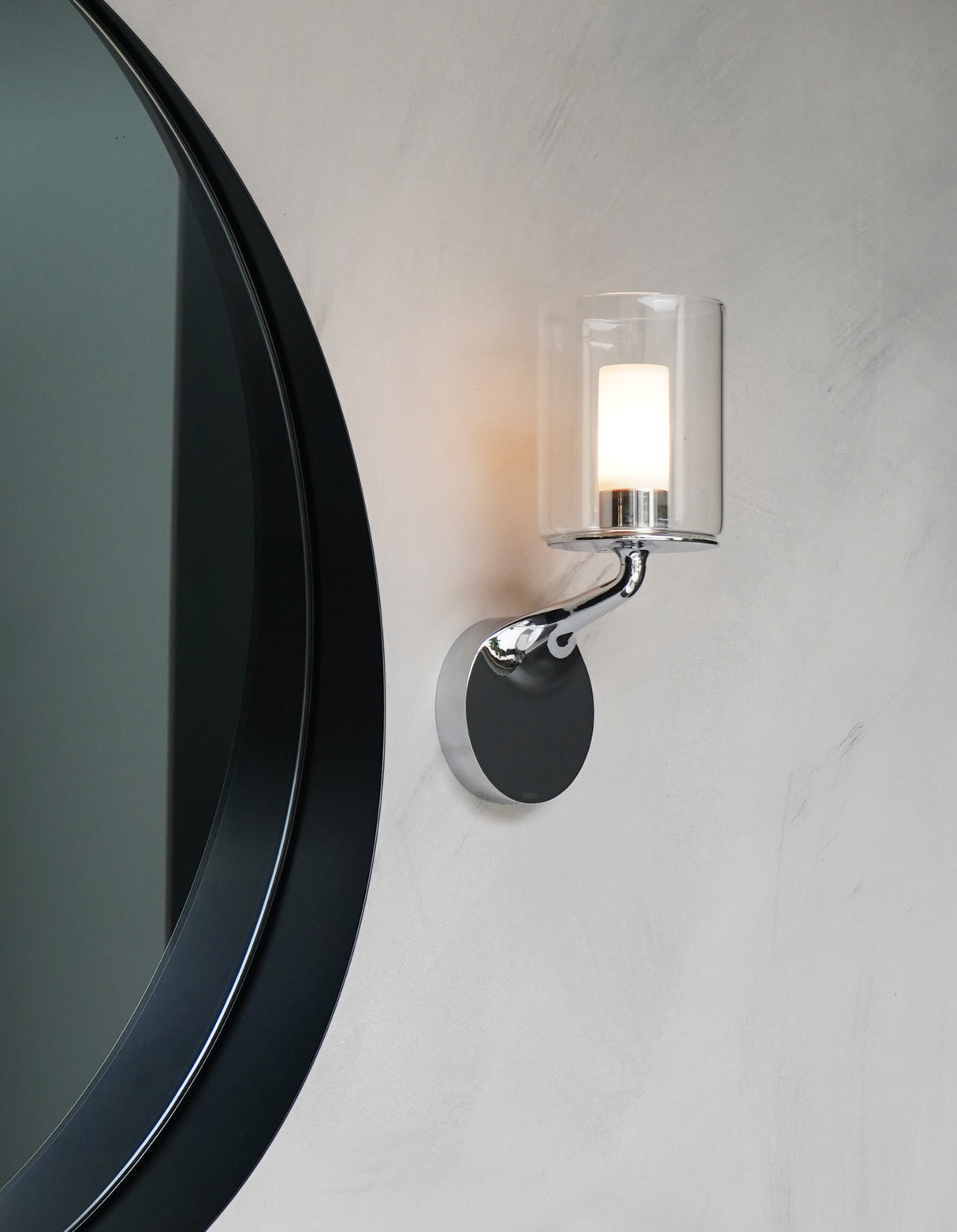 Astro Elena Polished Chrome Bathroom Wall Light