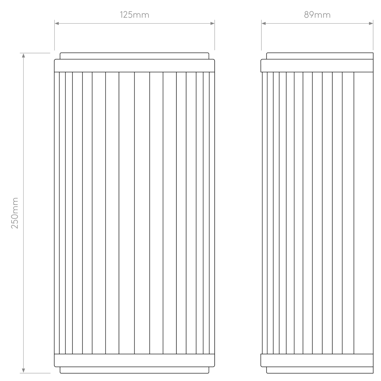 Astro Versailles 250 Phase Dimmable Bronze Bathroom Wall Light