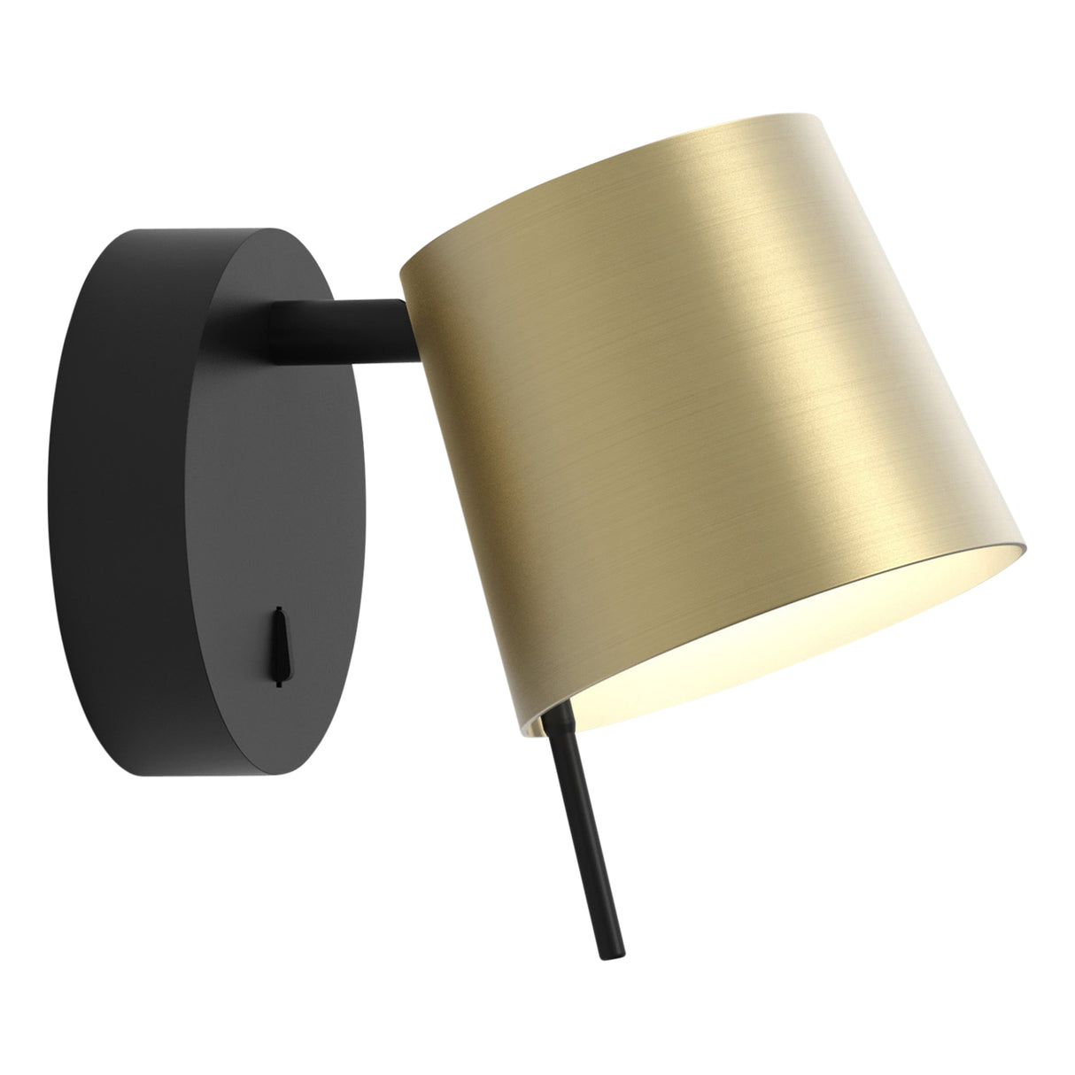 Astro Miura Wall Base Matt Black Interior Wall Light