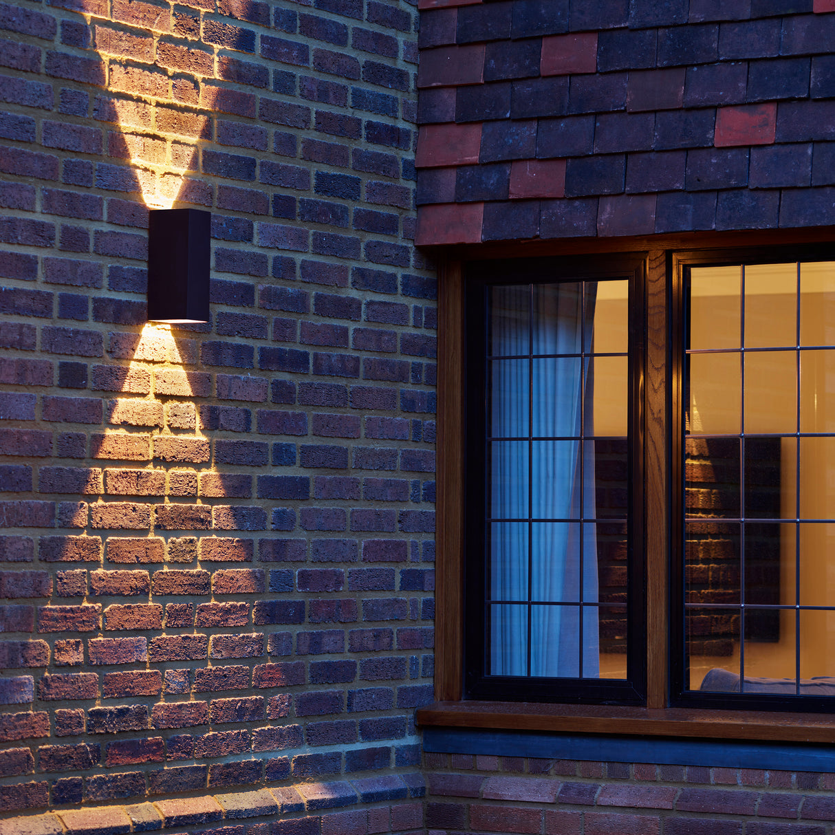 Astro Oslo 255 LED Textured Black Outdoor Wall Light