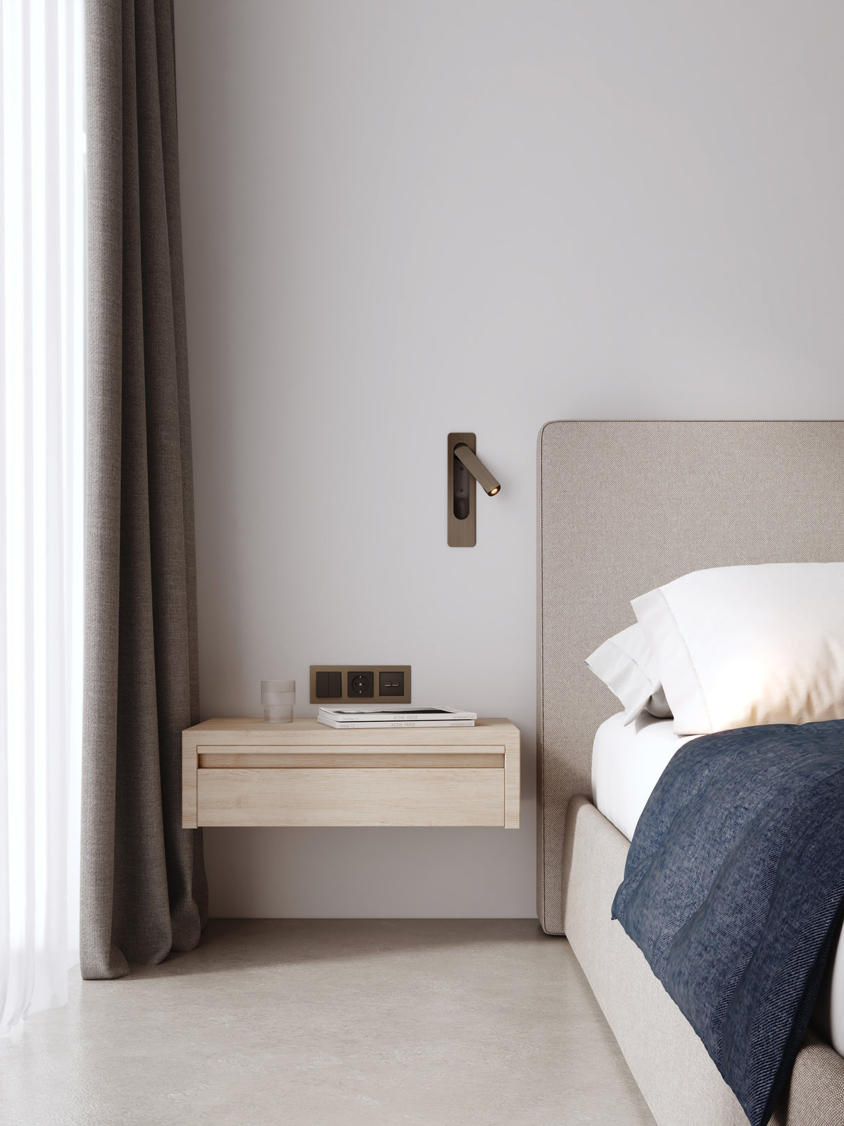 Astro Keta Bronze Interior Reading Light