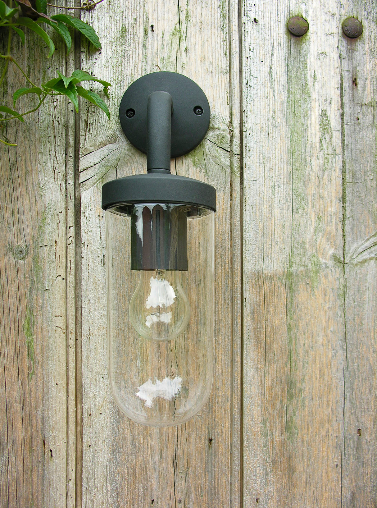 Astro Tressino Textured Black Outdoor Wall Light