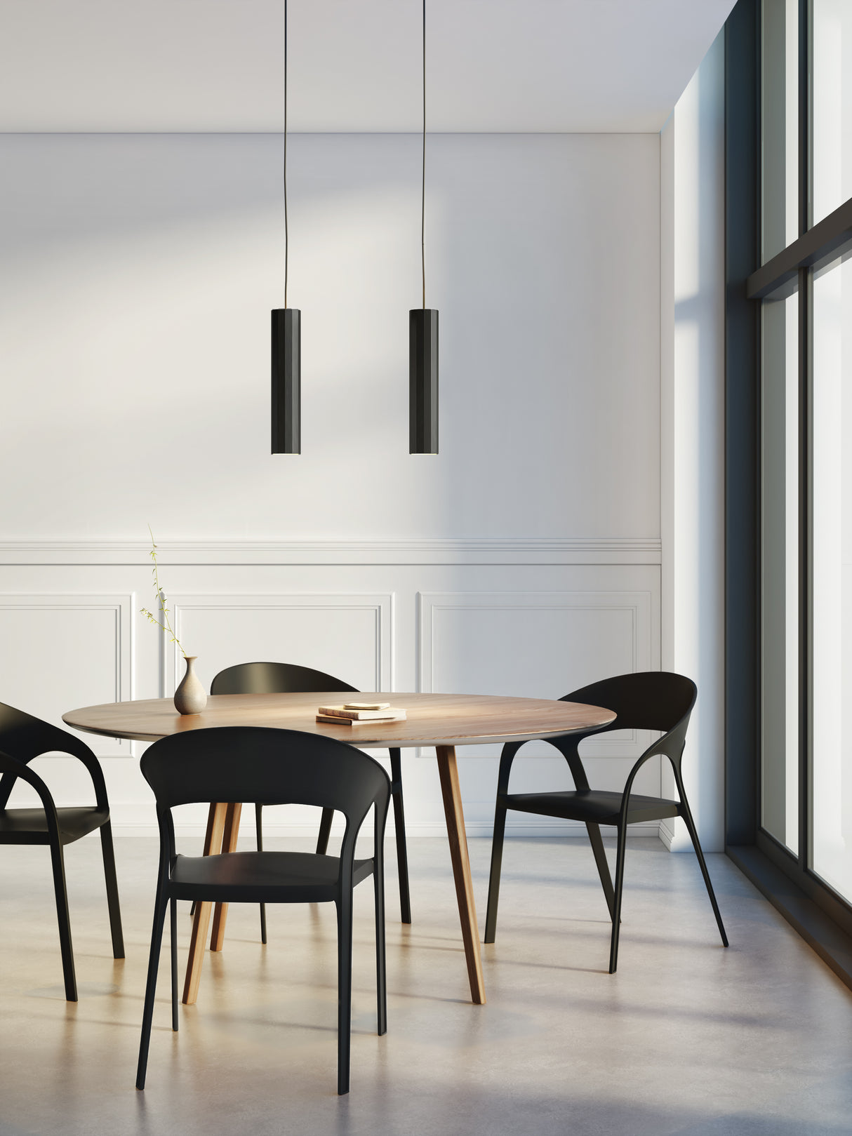 Astro Hashira Pendant Matt Black Interior Pendant Light