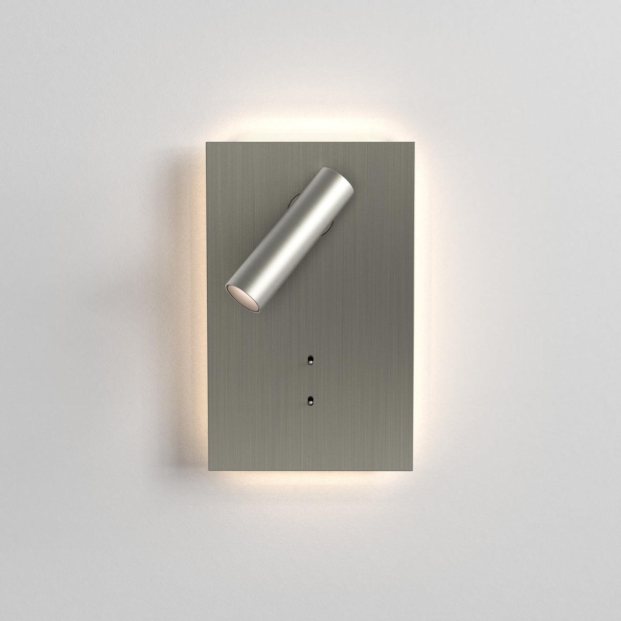 Astro Edge Reader Mini LED Matt Nickel Interior Combination Reader