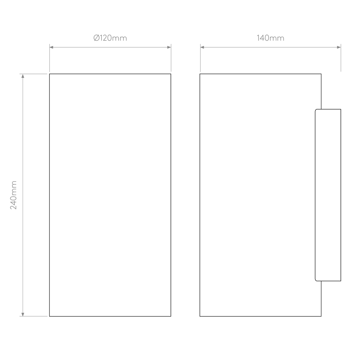Astro Bologna 240 Plaster Interior Wall Light
