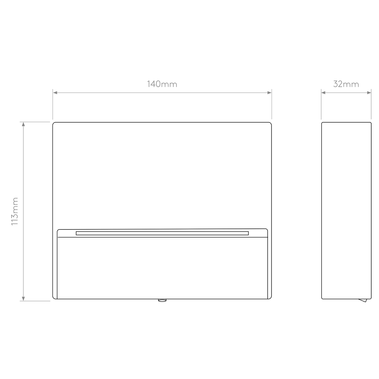 Astro Mori 140 Textured Black Outdoor Marker Light