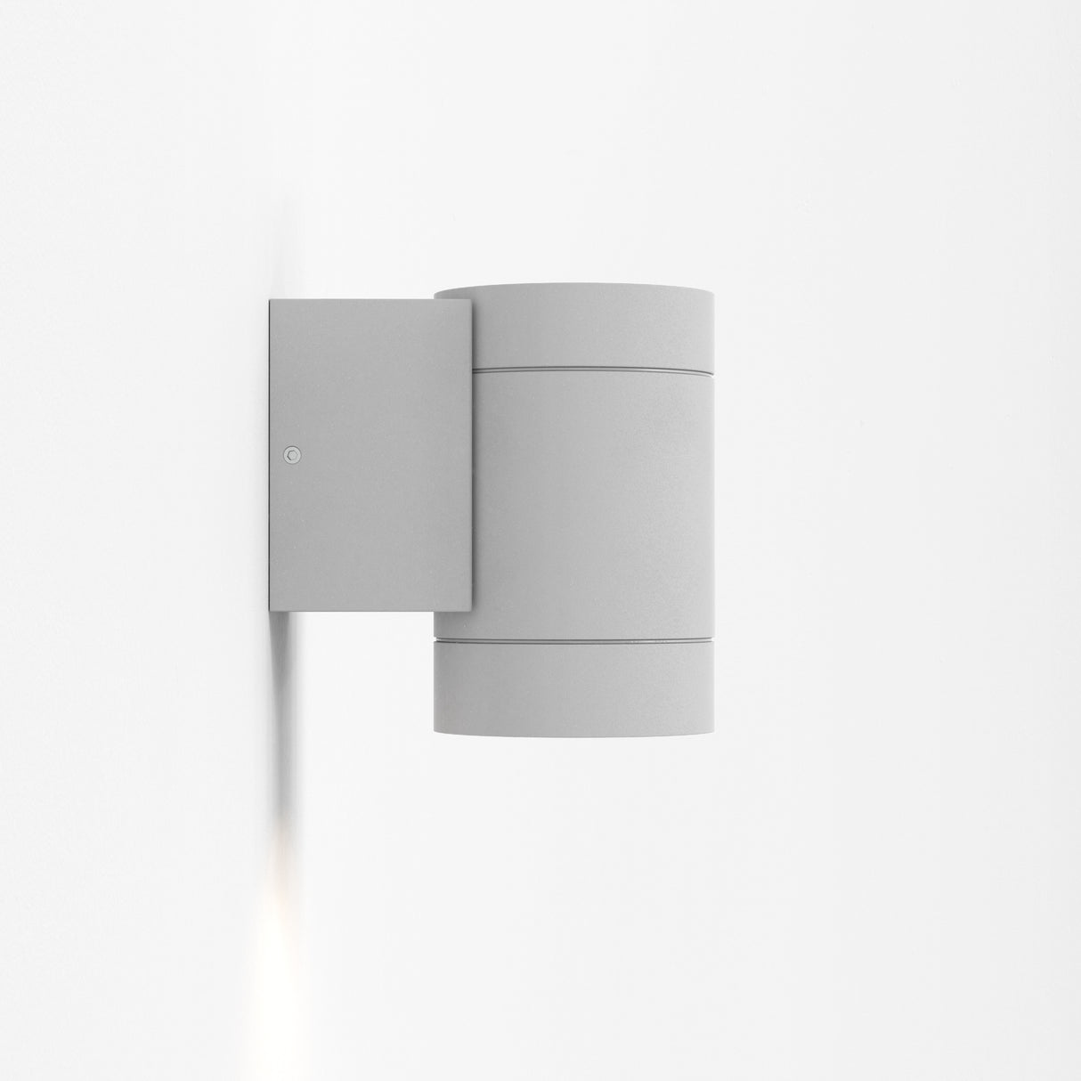 Astro Dartmouth Single GU10 Textured Grey Outdoor Wall Light