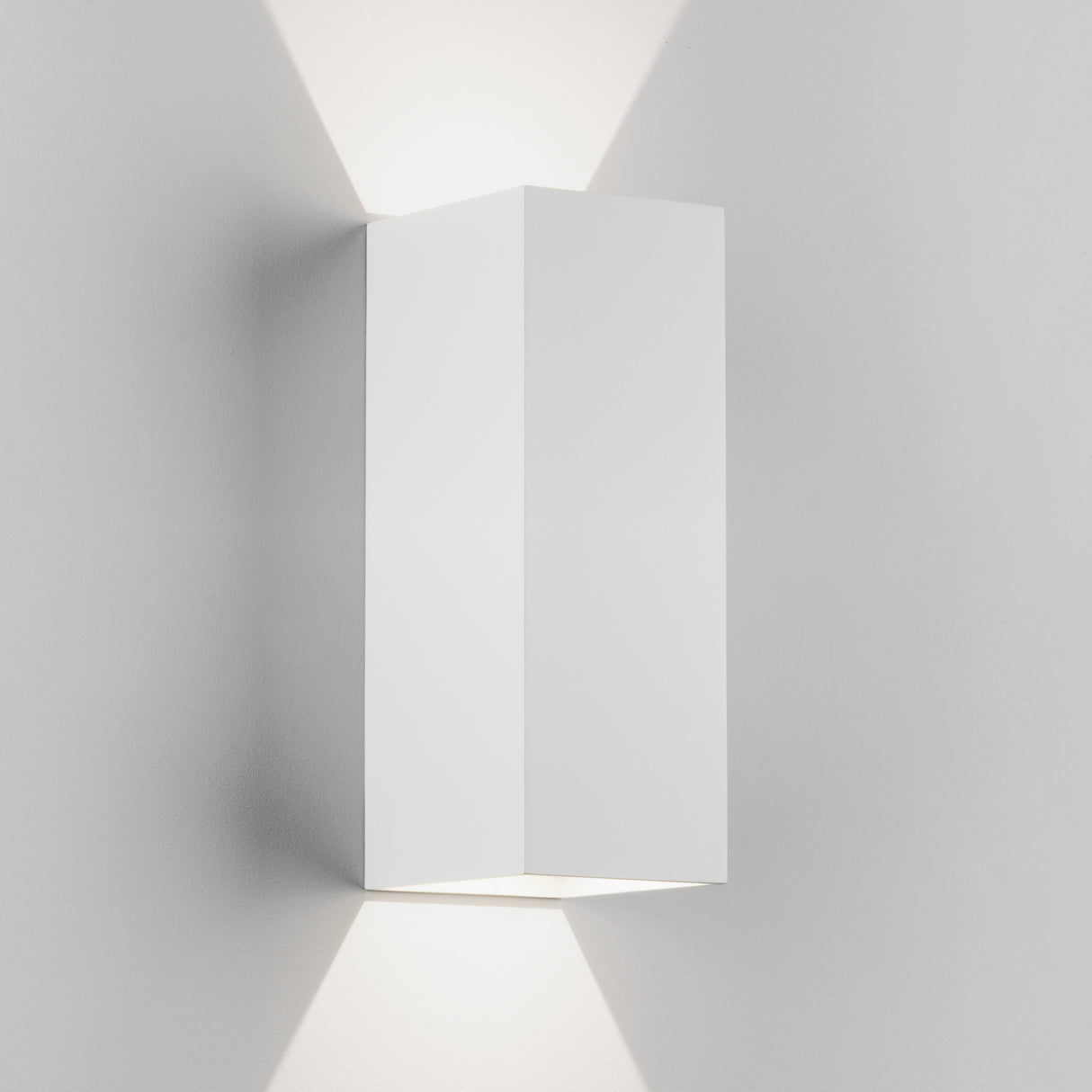 Astro Oslo 255 LED Textured White Outdoor Wall Light