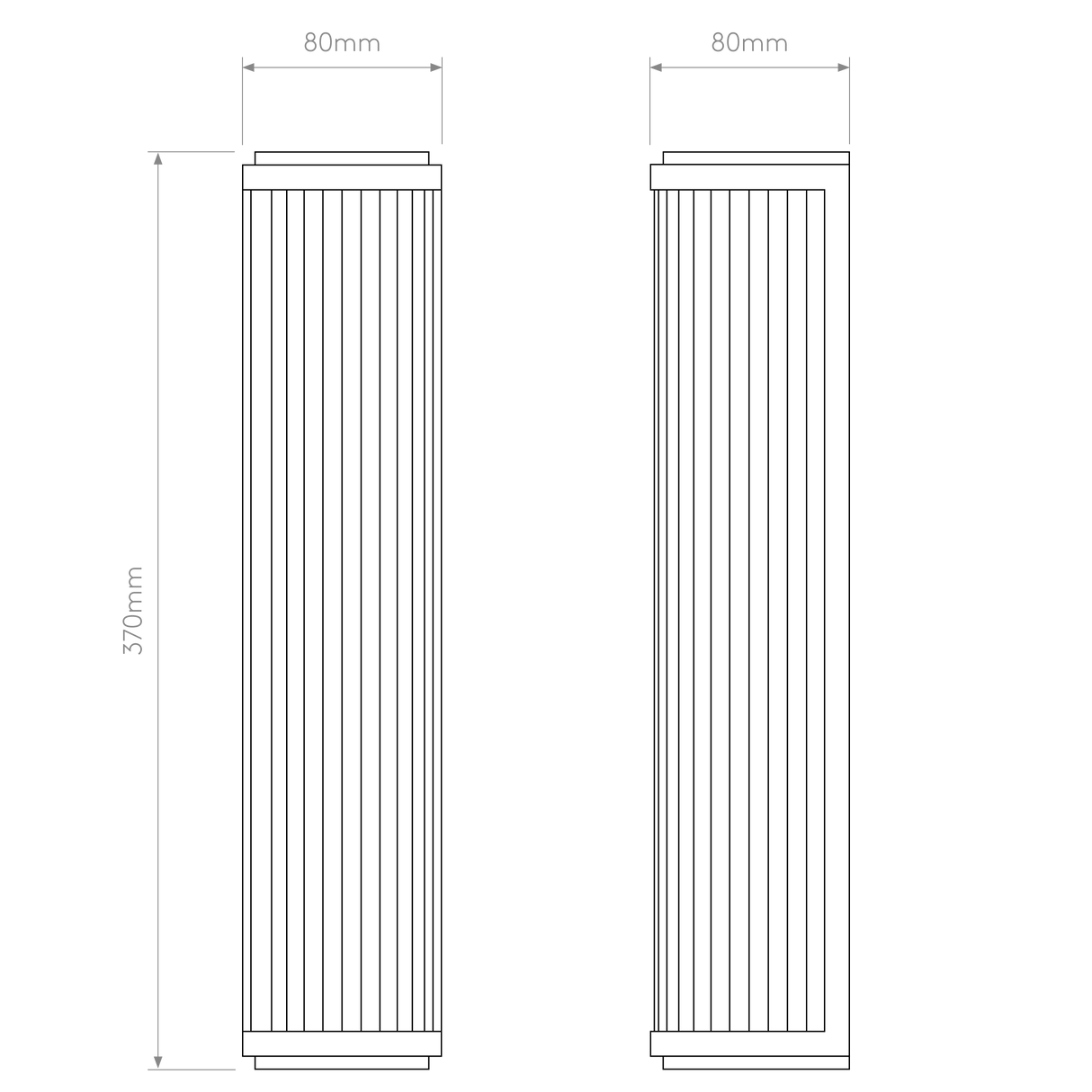 Astro Versailles 370 Polished Chrome Bathroom Wall Light