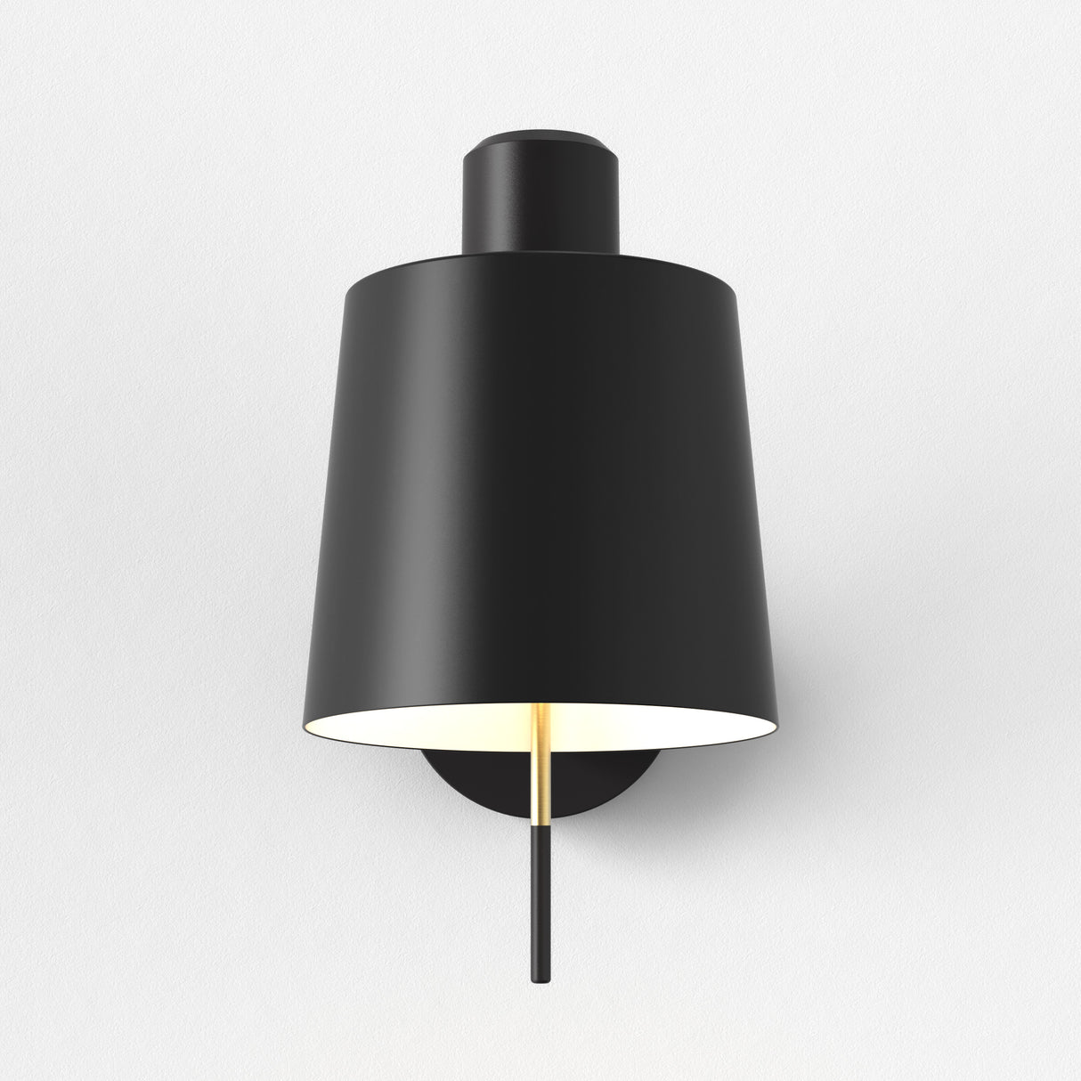 Astro Edward Wall Base Matt Black Interior Wall Light