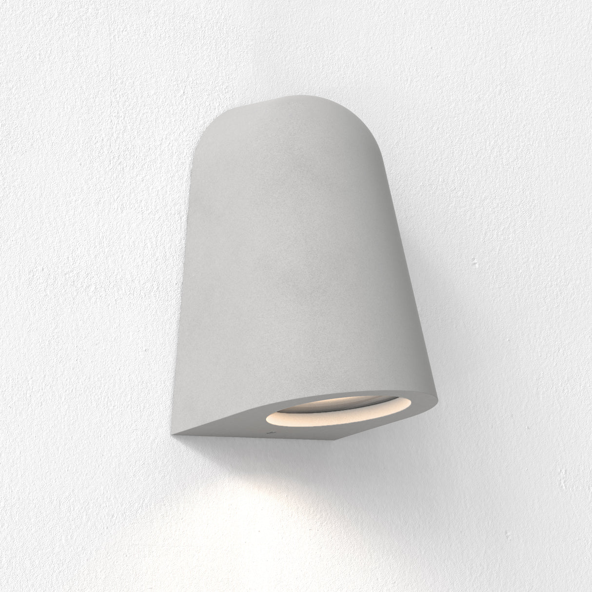 Astro Mast Light Textured Grey Outdoor Wall Light