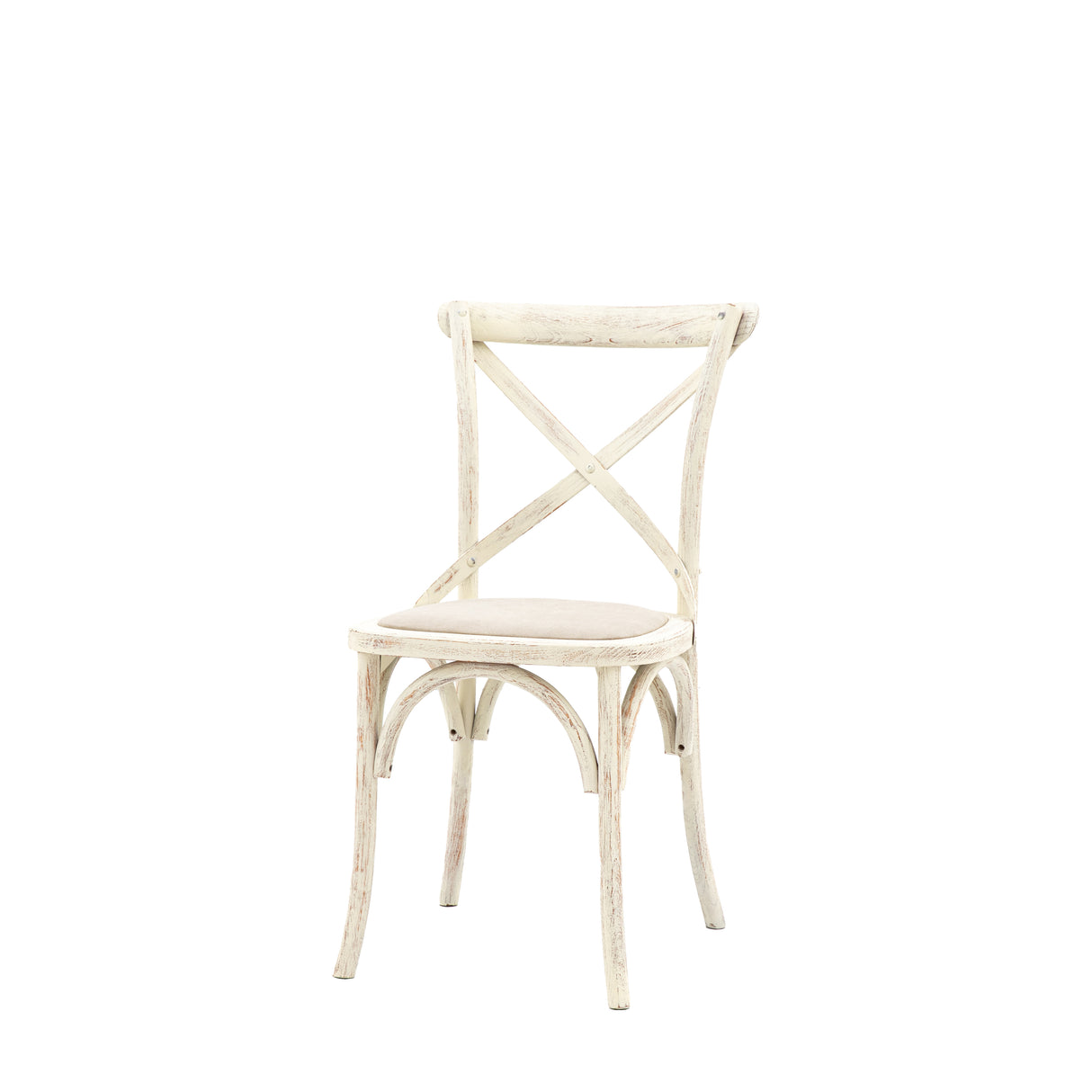 Amos Cafe Chair White Linen (2pk) – from Amos Lighting + Home