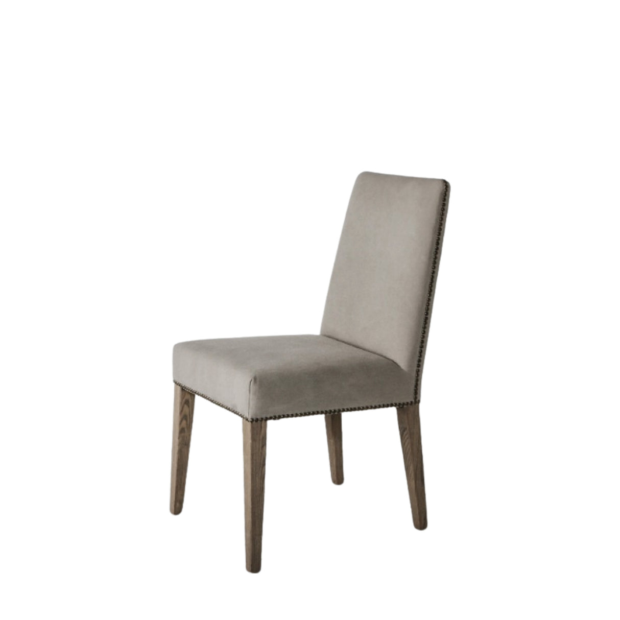 Amos Rex Dining Chair Cement Linen (2pk) – from Amos Lighting + Home
