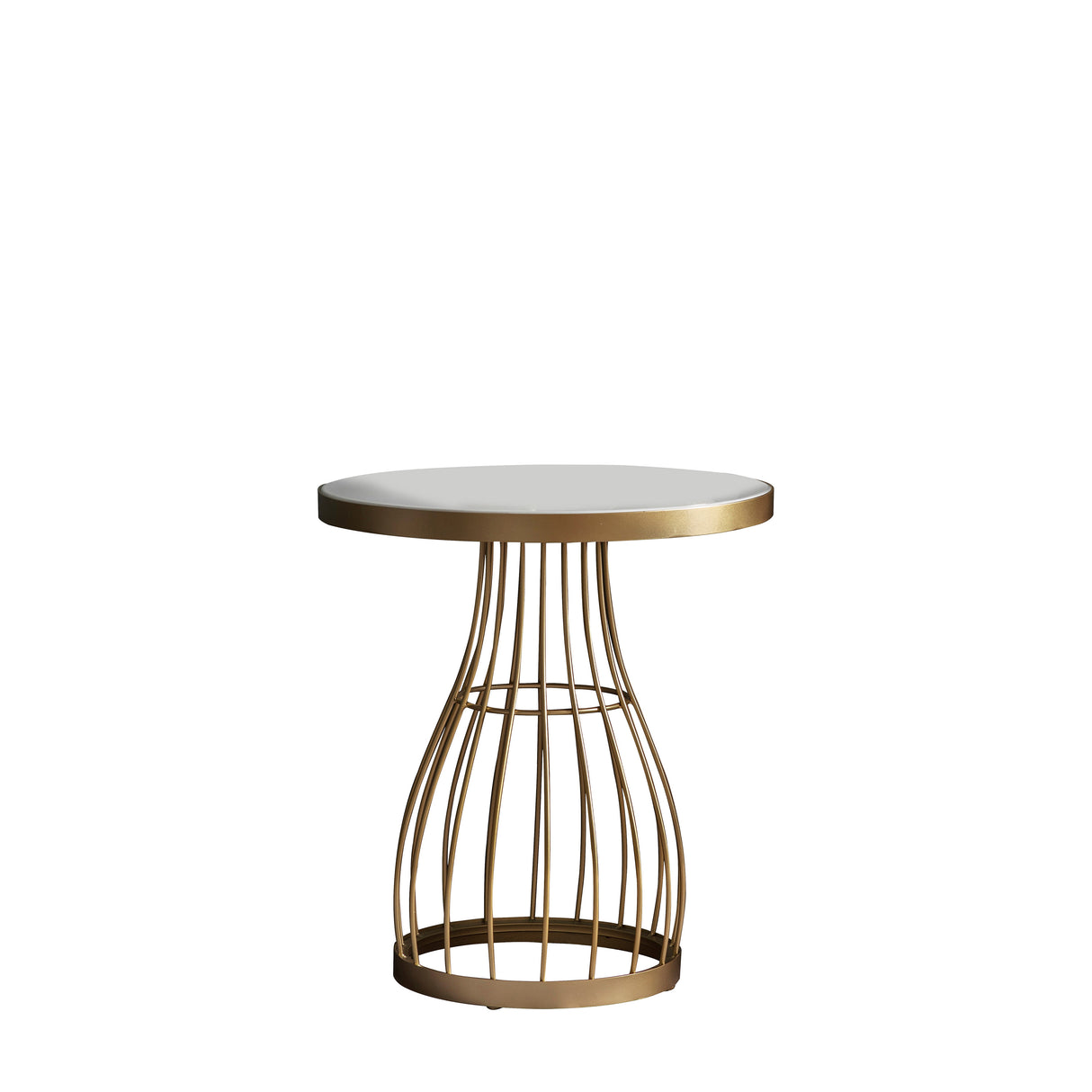 Amos Southgate Side Table Champagne – from Amos Lighting + Home