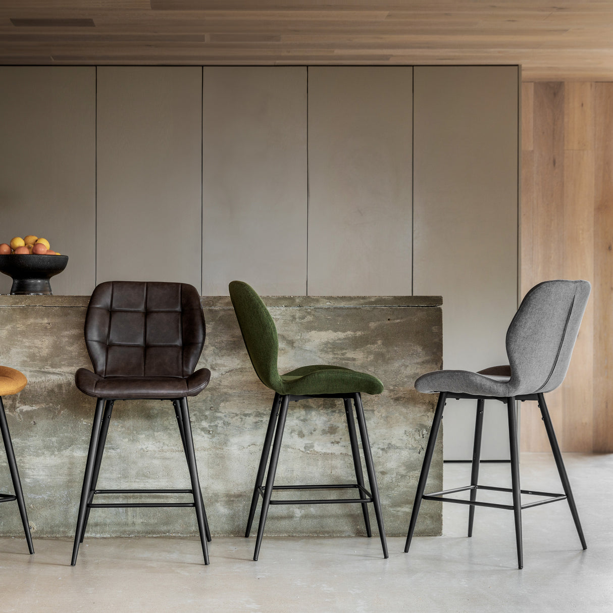 Amos Manford Stool Bottle Green (2pk) – from Amos Lighting + Home