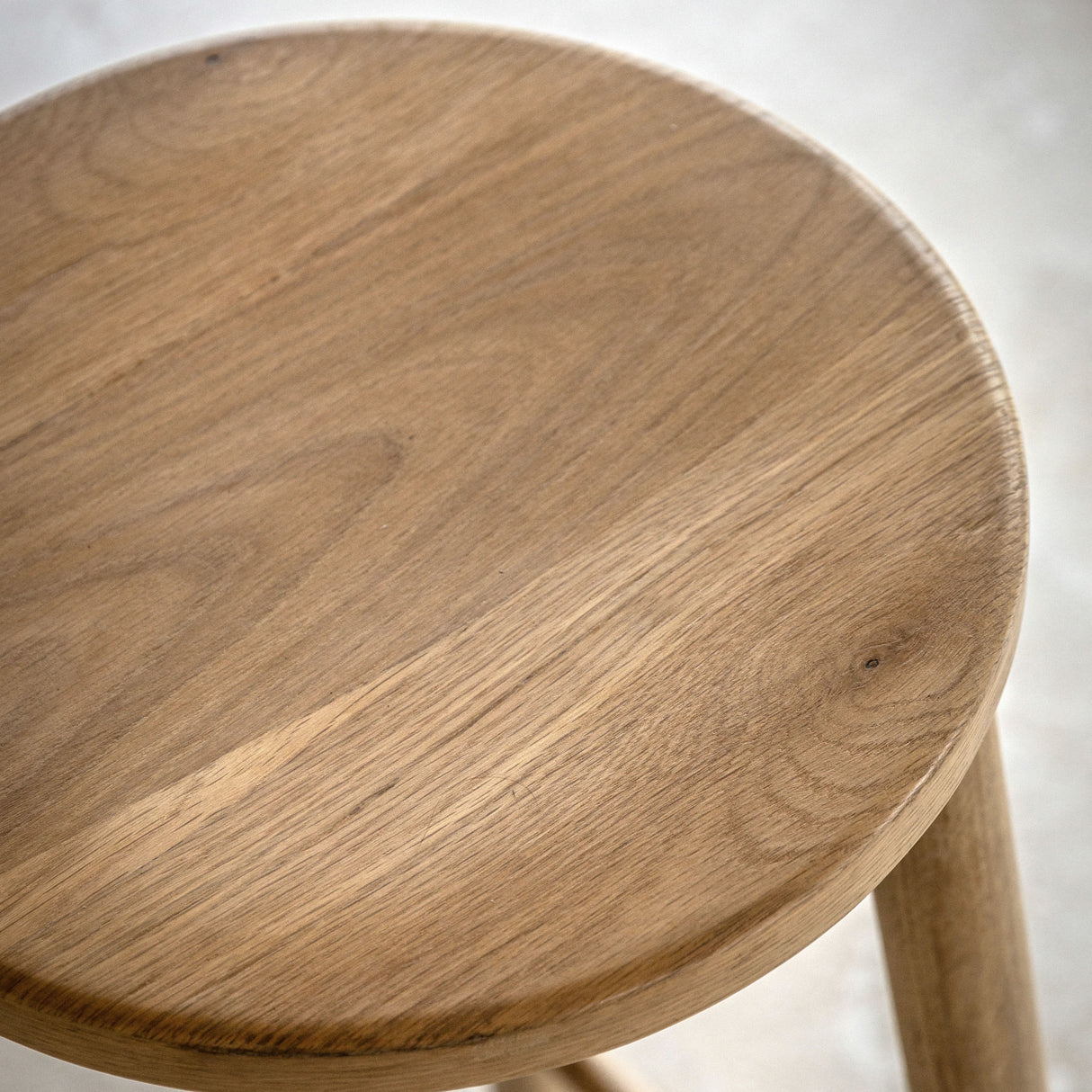 Amos Hatfield Stool Natural – from Amos Lighting + Home