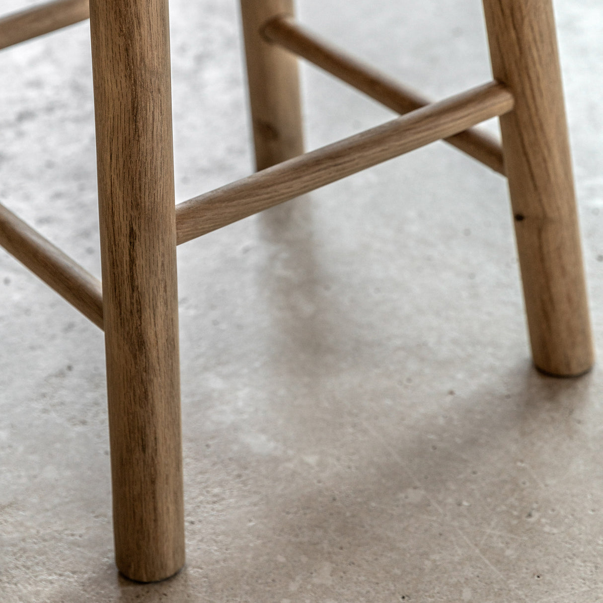 Amos Hatfield Stool Natural – from Amos Lighting + Home