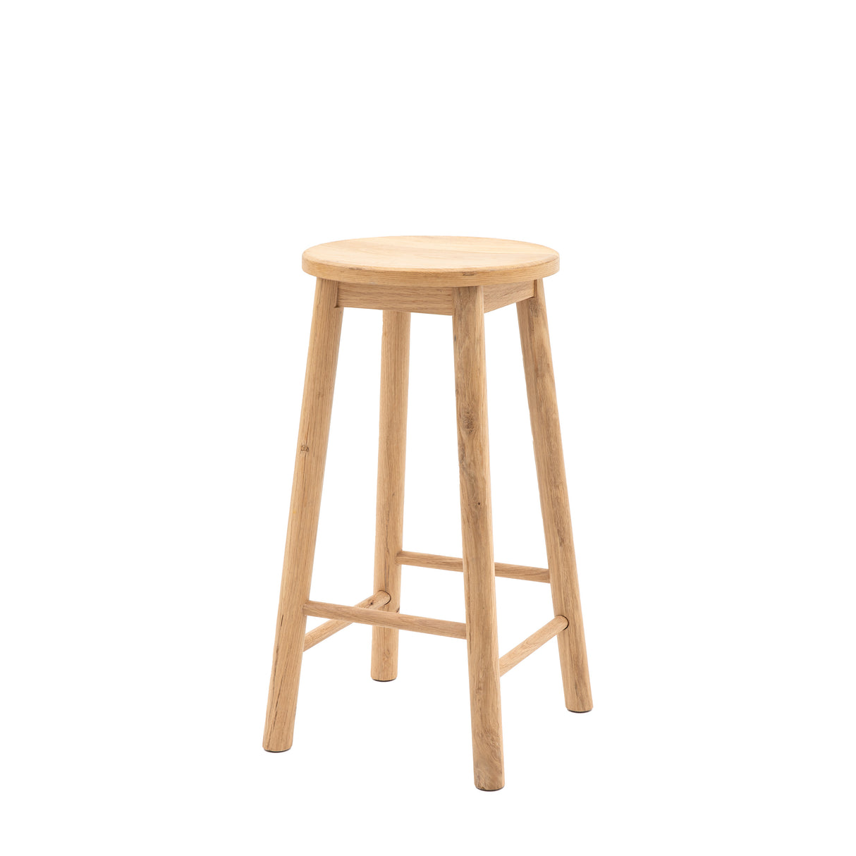 Amos Hatfield Stool Natural – from Amos Lighting + Home