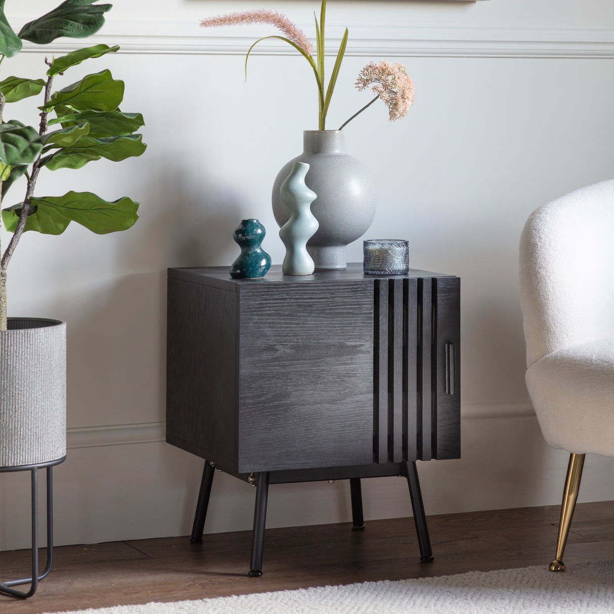 Amos Holsen Side Table Black – from Amos Lighting + Home