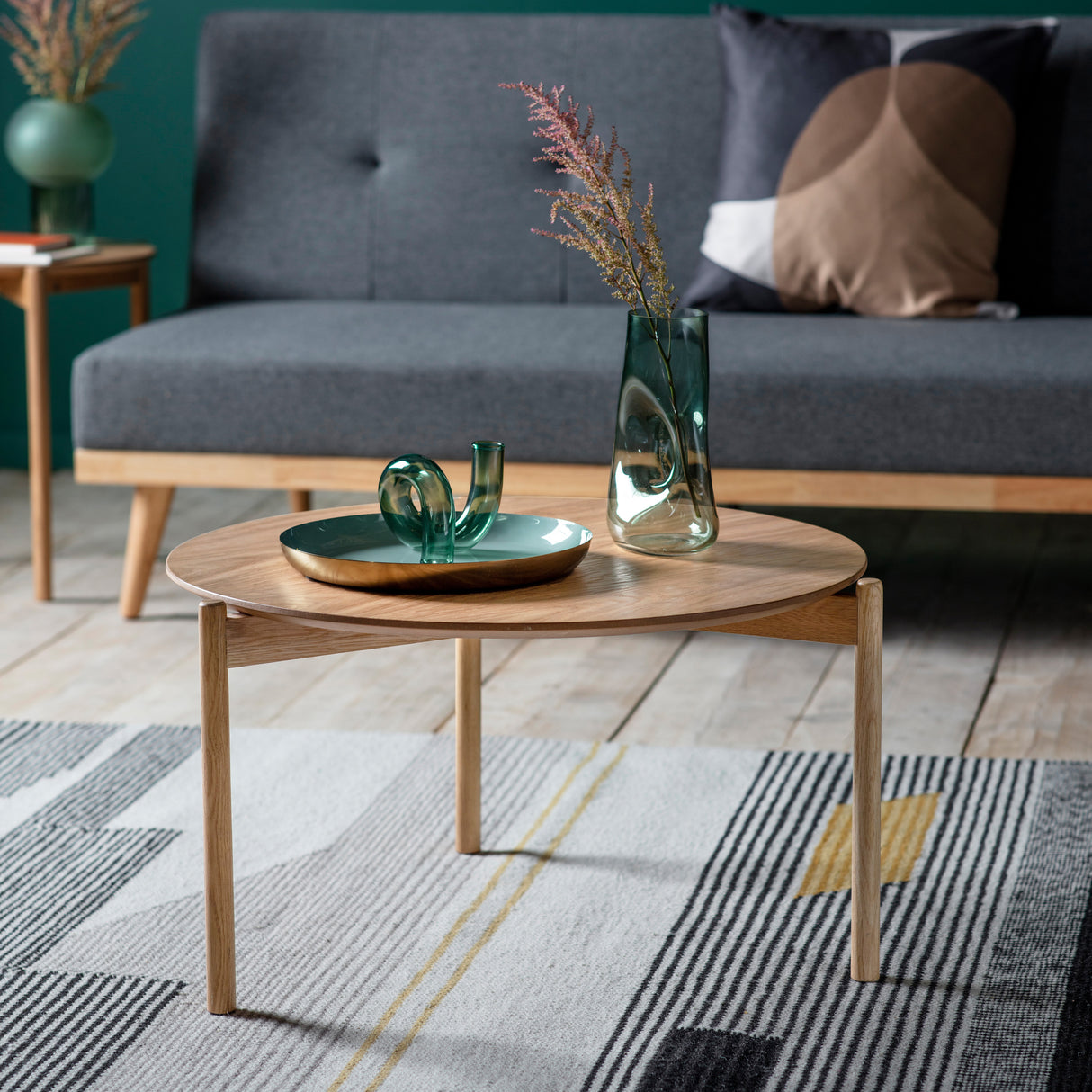 Amos Burley Coffee Table Oak – from Amos Lighting + Home