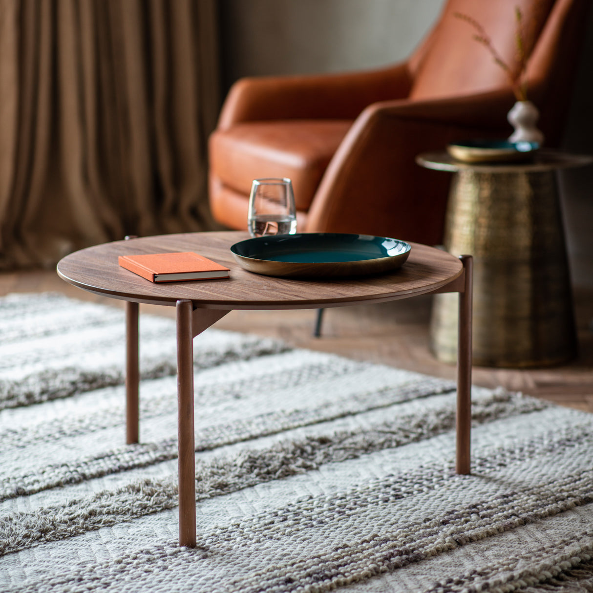 Amos Burley Coffee Table Walnut – from Amos Lighting + Home