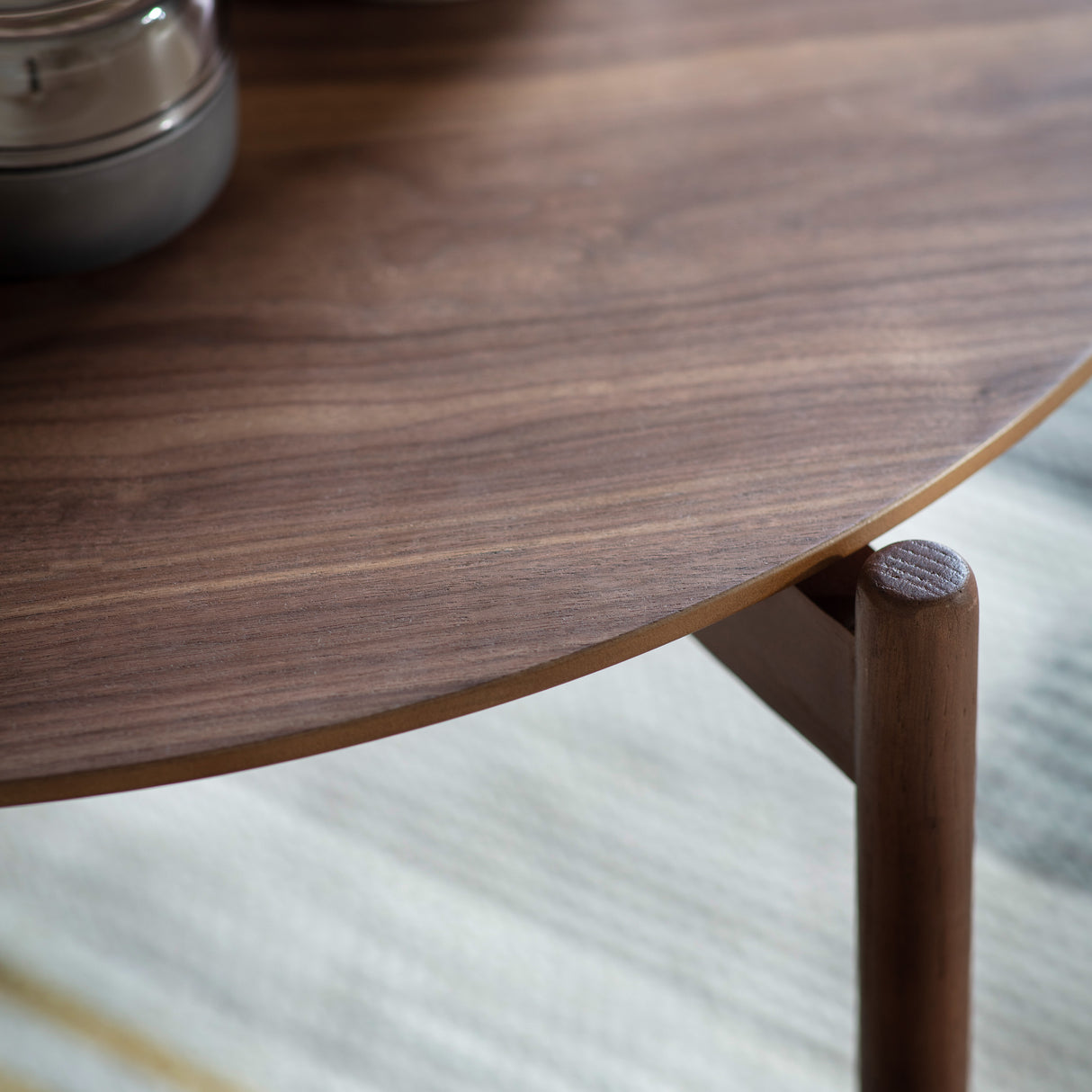Amos Burley Coffee Table Walnut – from Amos Lighting + Home