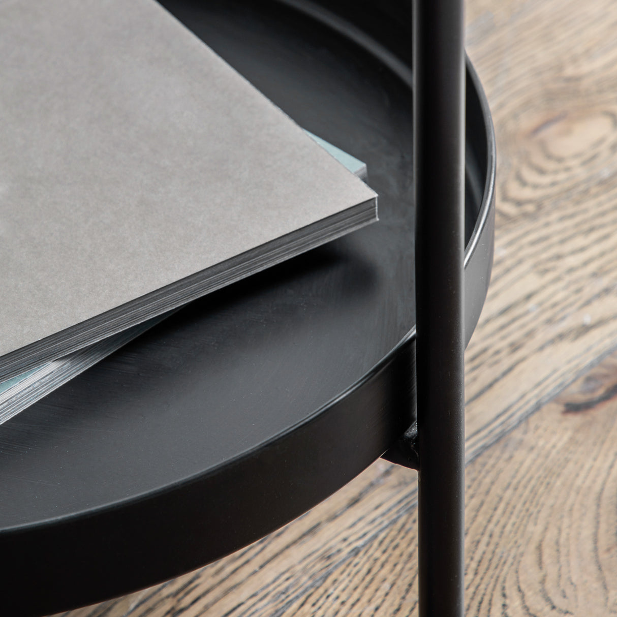 Amos Sennen Side Table Black – from Amos Lighting + Home