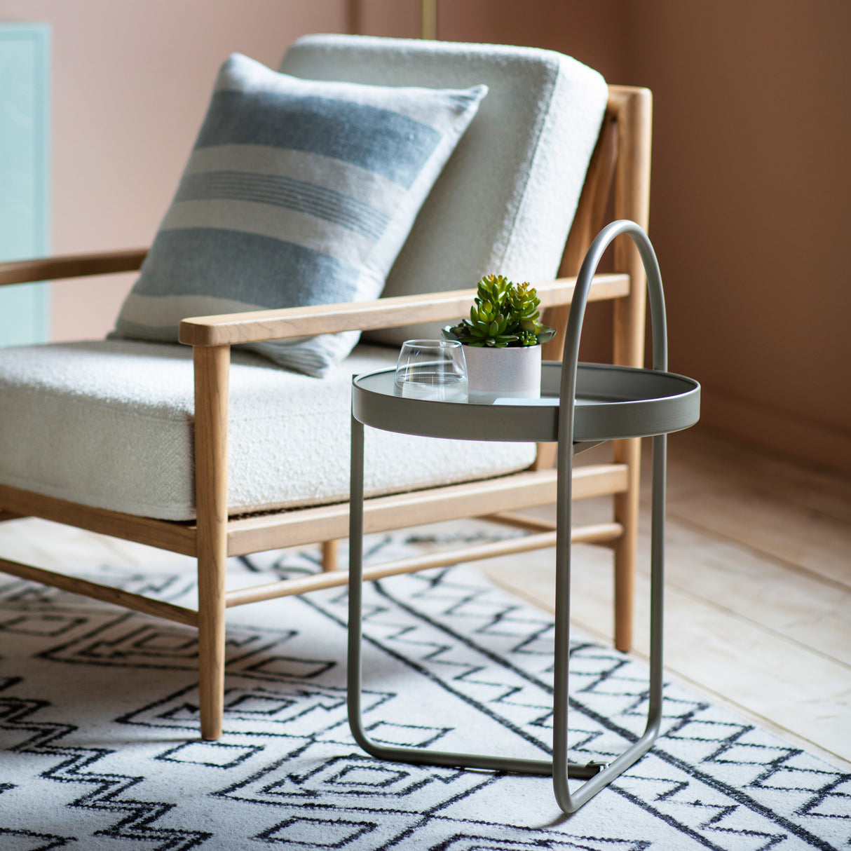 Amos Melbury Side Table Latte – from Amos Lighting + Home