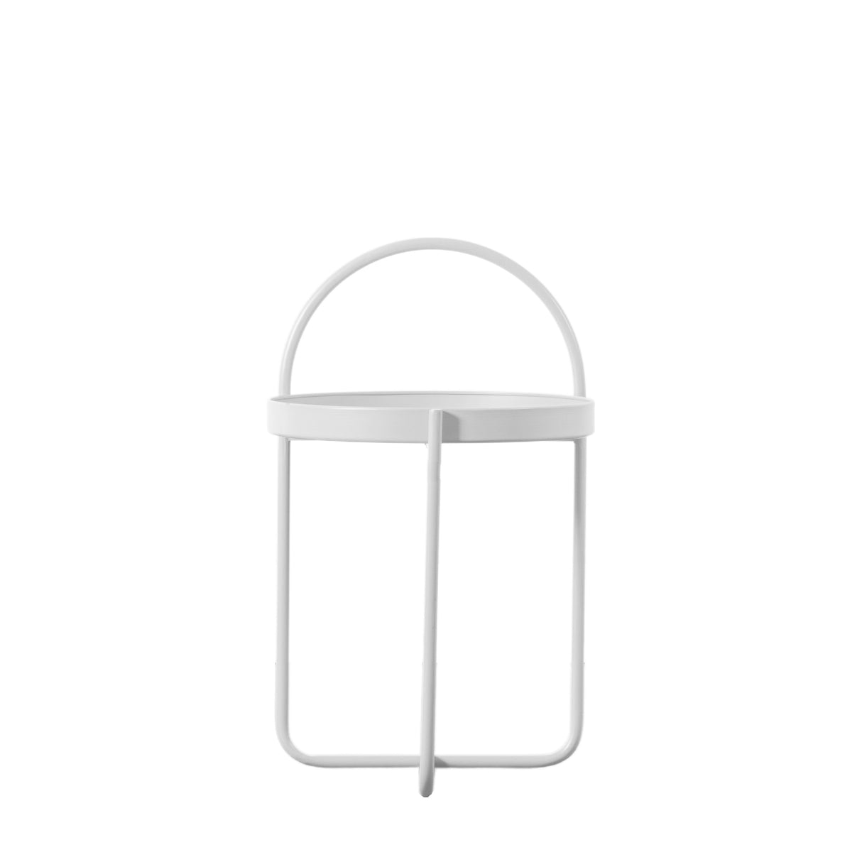 Amos Melbury Side Table White – from Amos Lighting + Home