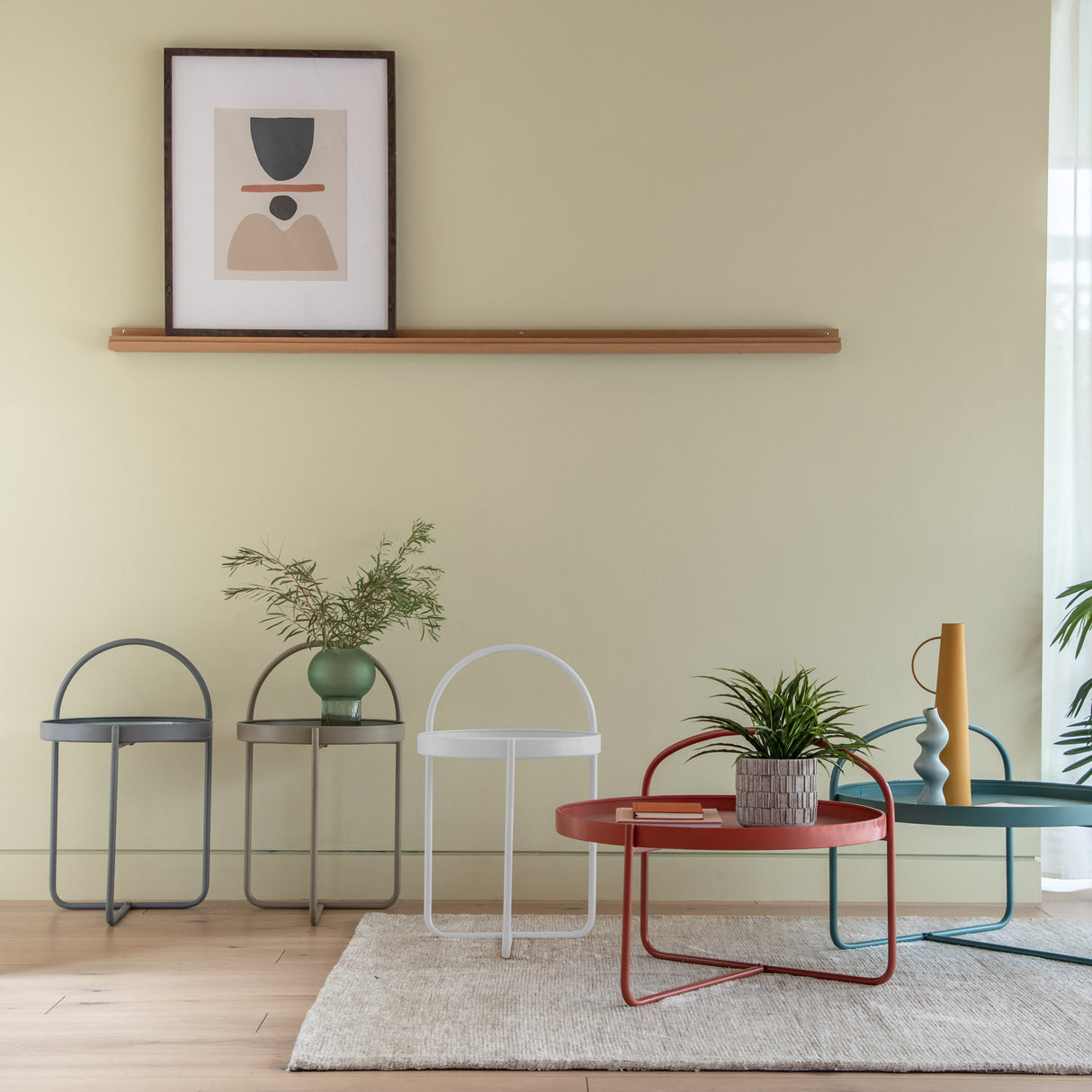 Amos Melbury Side Table White – from Amos Lighting + Home