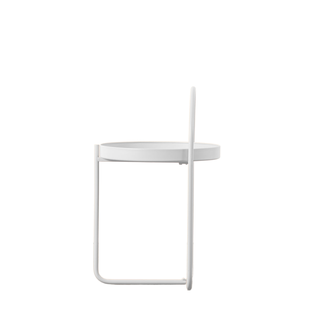 Amos Melbury Side Table White – from Amos Lighting + Home