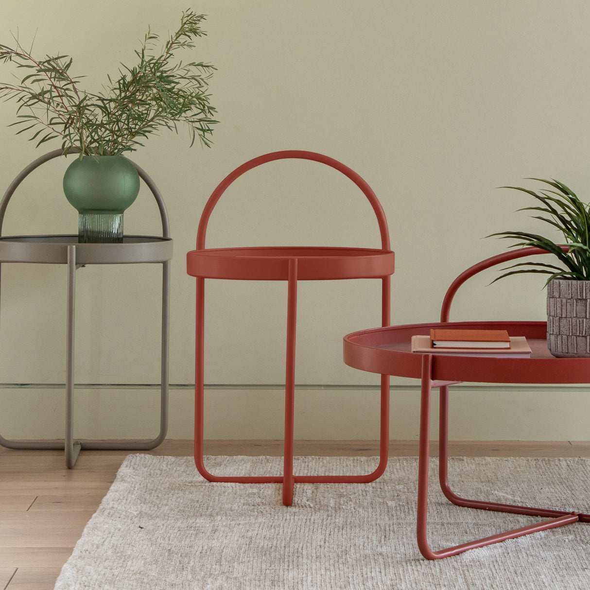 Amos Melbury Side Table Coral – from Amos Lighting + Home