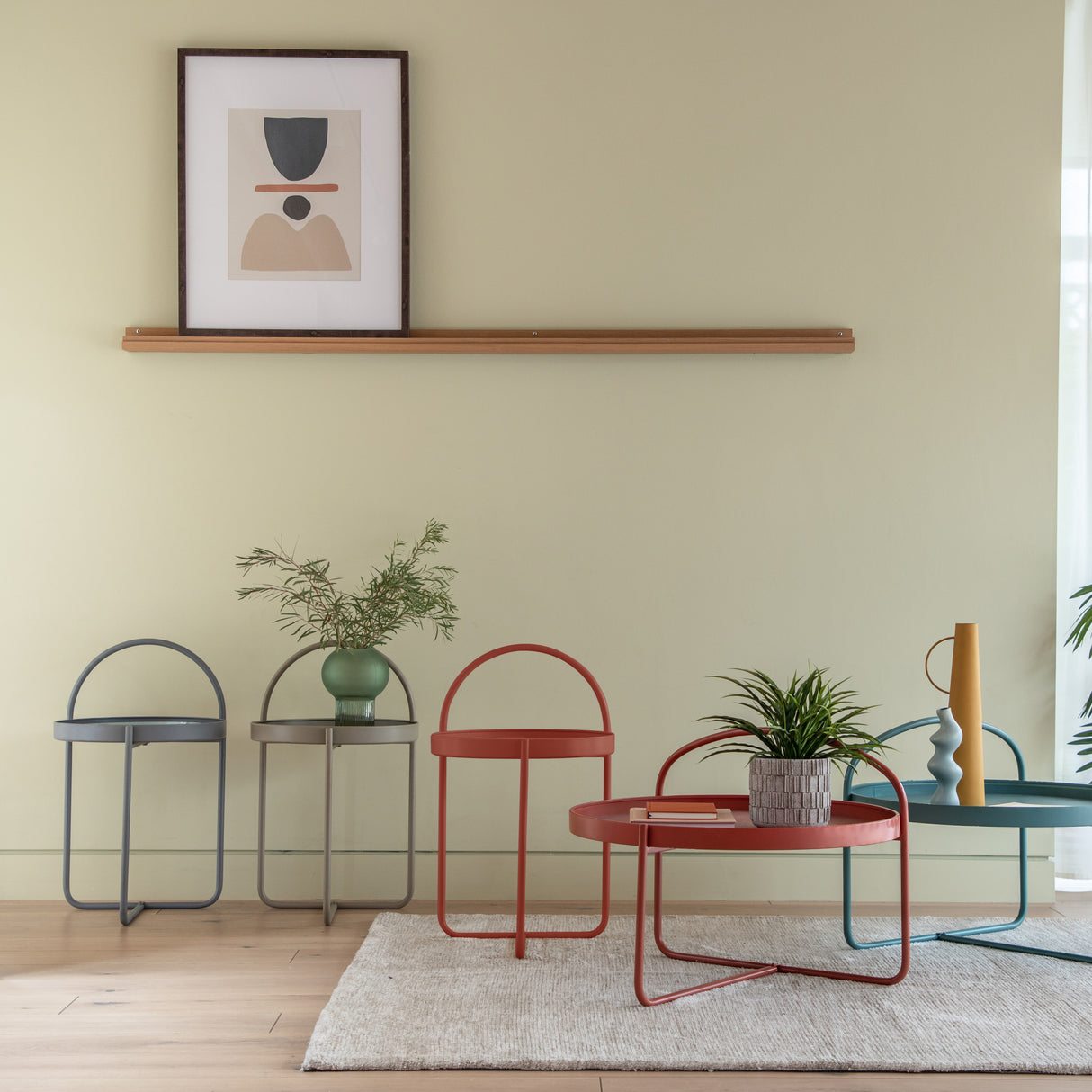 Amos Melbury Side Table Coral – from Amos Lighting + Home