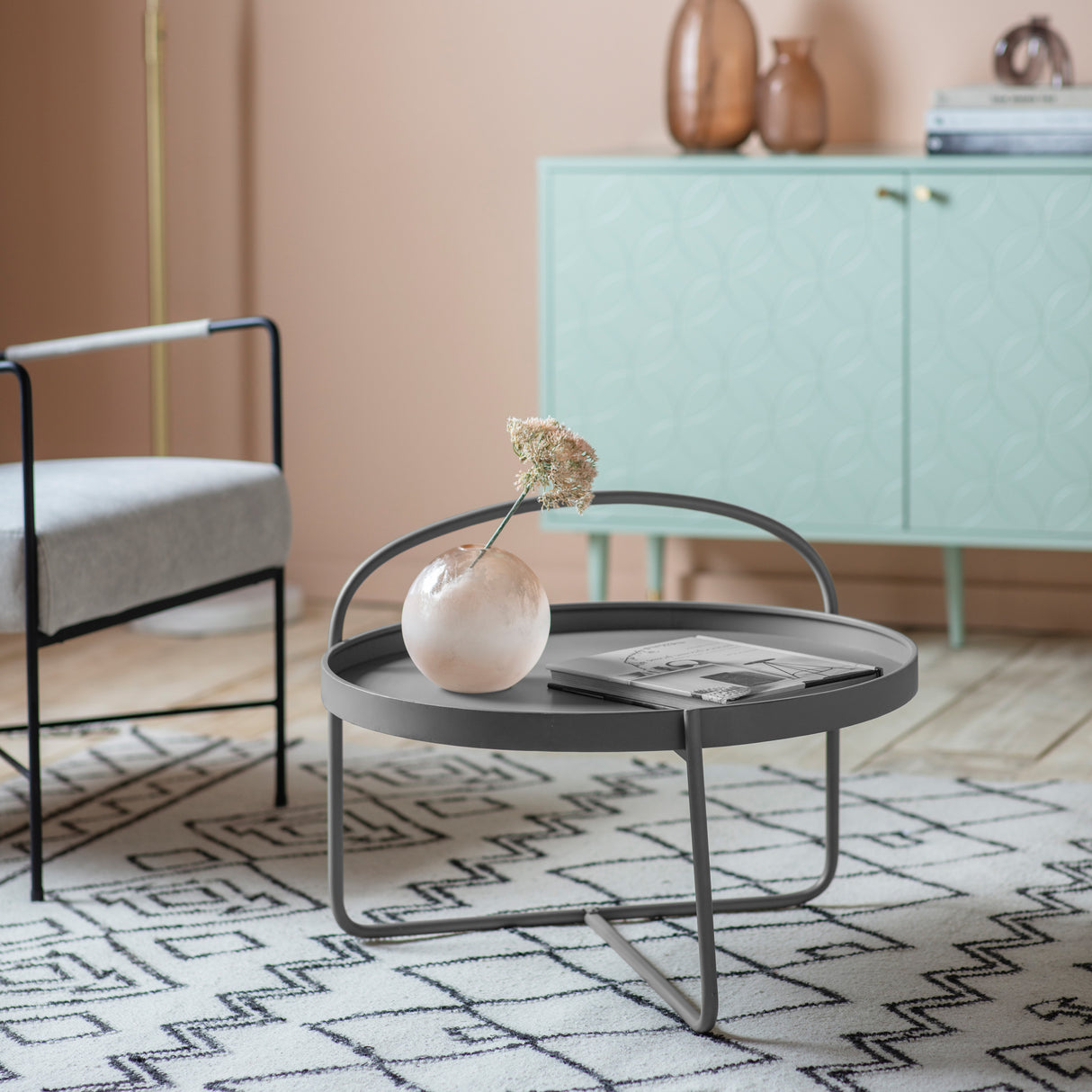 Amos Melbury Coffee Table Grey – from Amos Lighting + Home