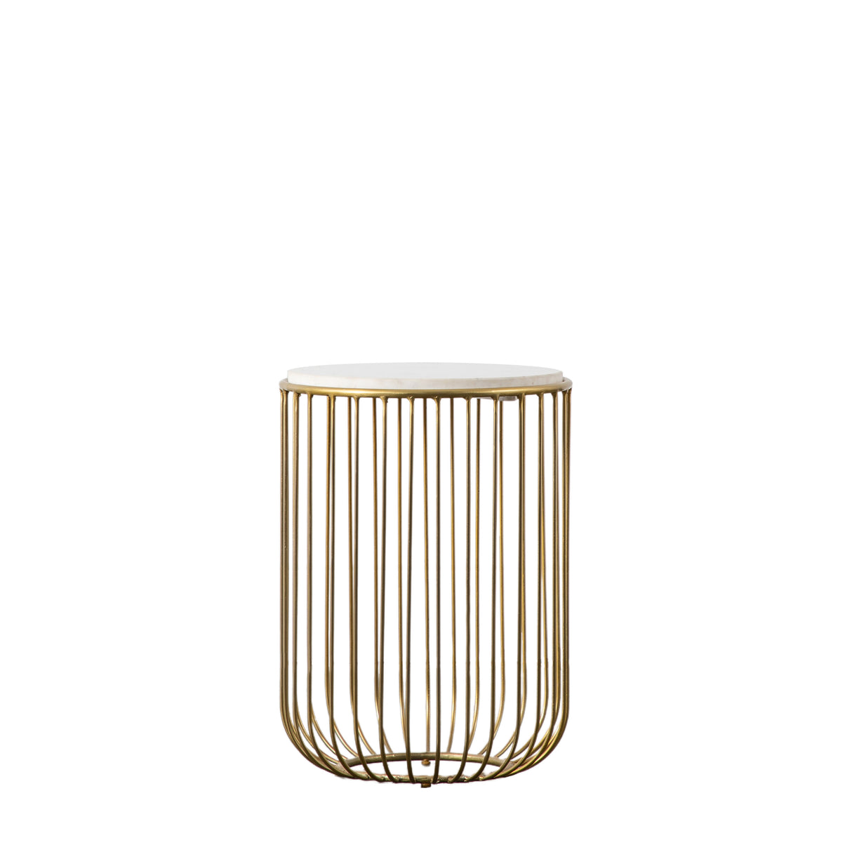 Amos Riley Side Table Gold – from Amos Lighting + Home