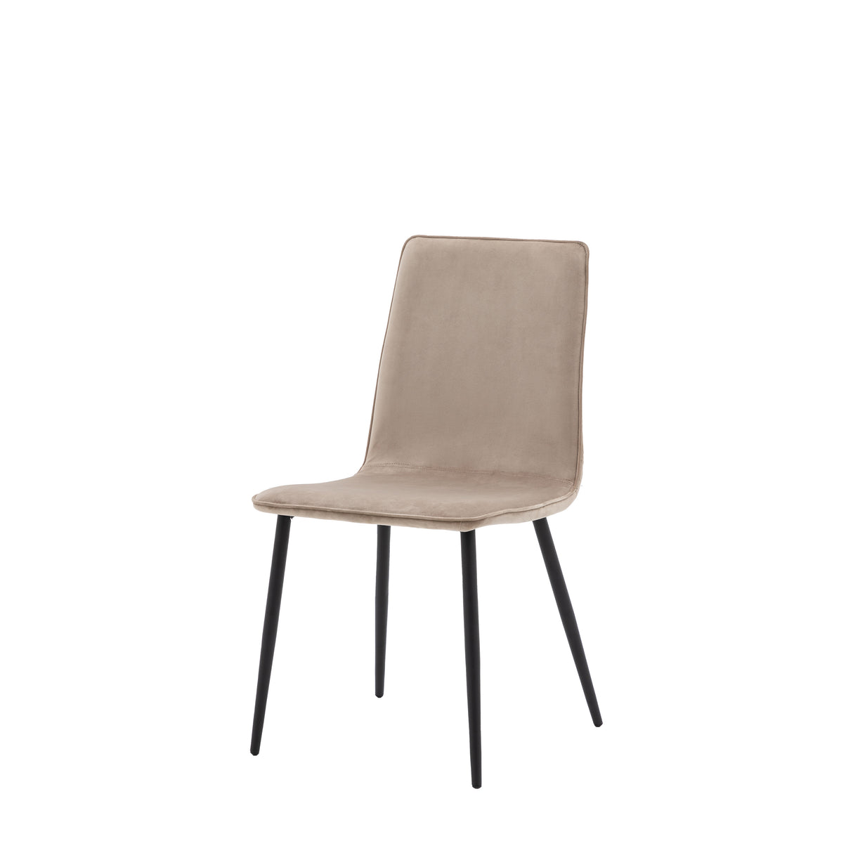 Amos Widdicombe Dining Chair Taupe (2pk) – from Amos Lighting + Home
