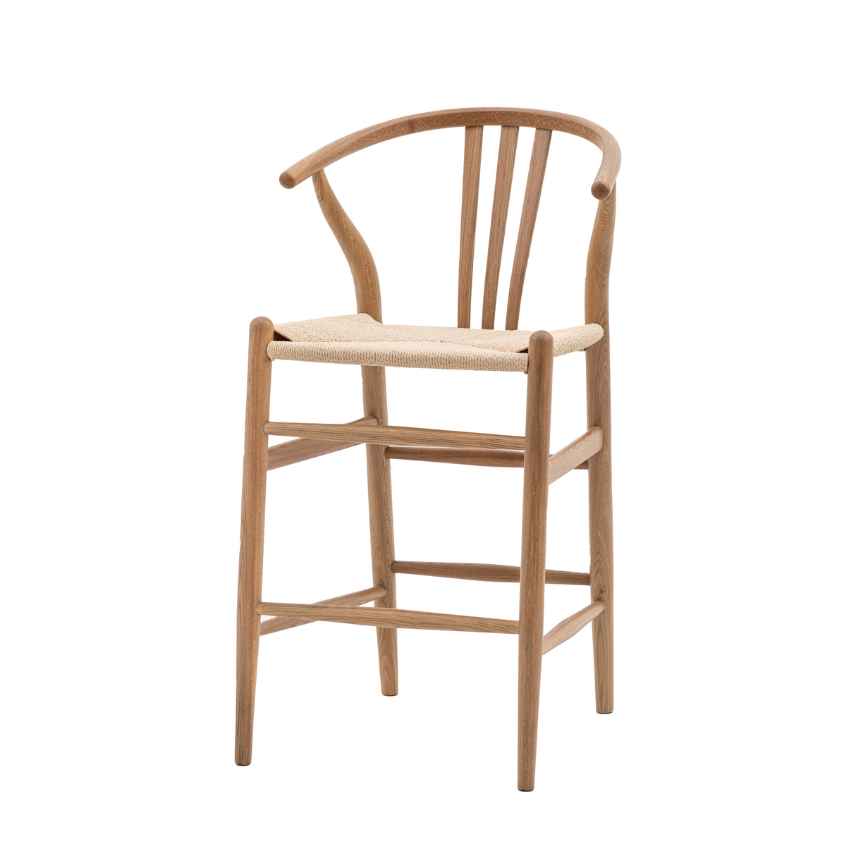 Amos Whitney Bar Stool Natural (2pk) – from Amos Lighting + Home