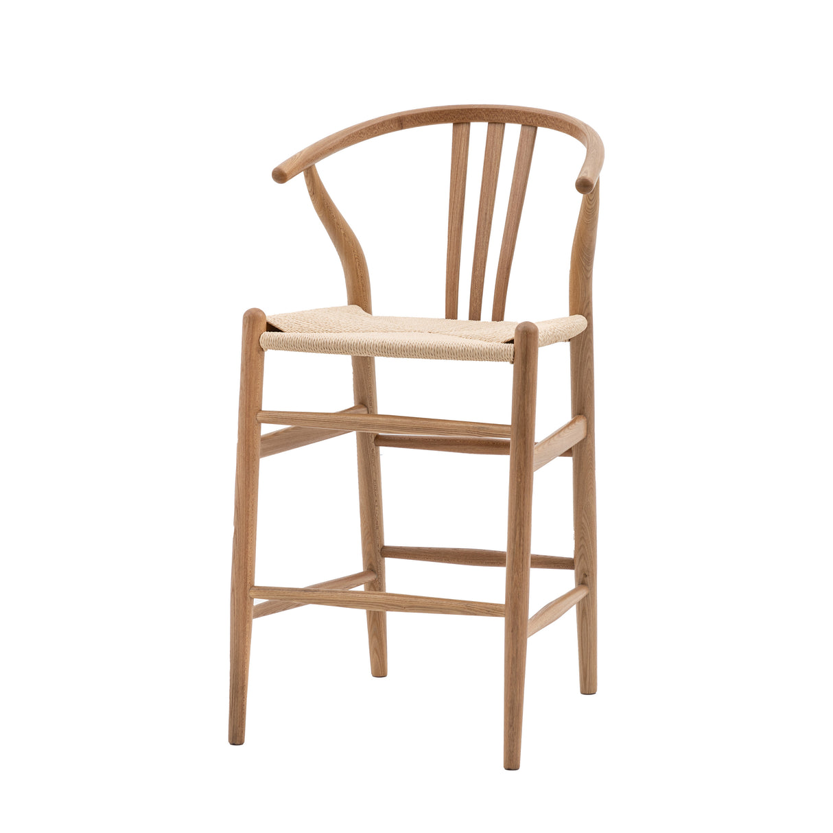 Amos Whitney Bar Stool Natural (2pk) – from Amos Lighting + Home