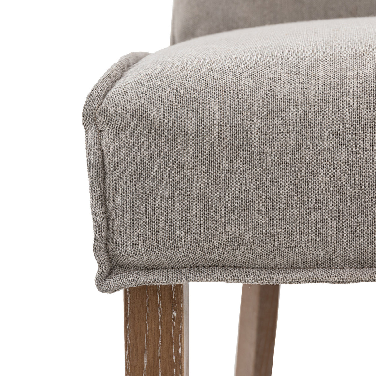 Amos Tarnby Bar Stool Grey Linen (2pk) – from Amos Lighting + Home