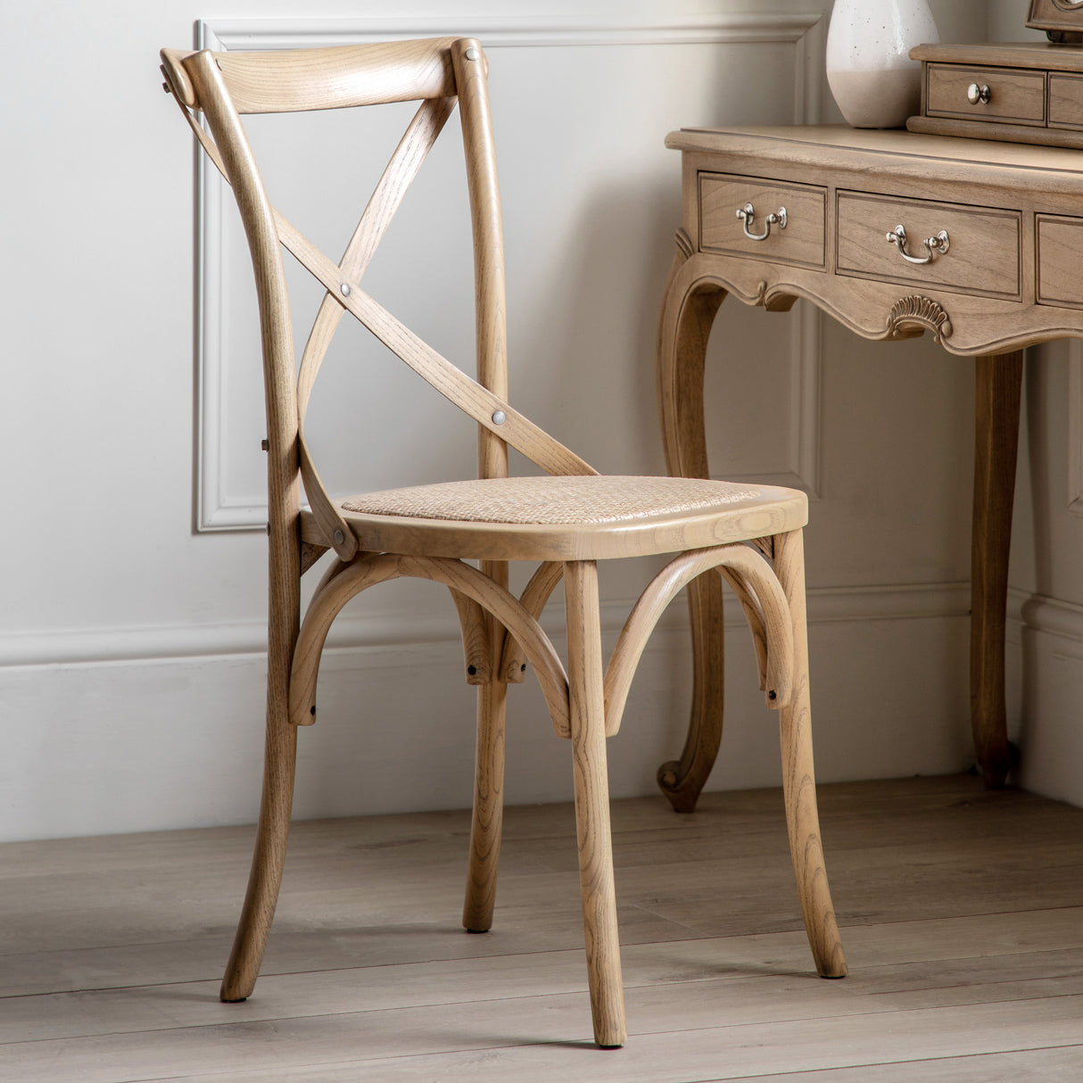 Amos Cafe Chair Natural/Rattan (2pk) – from Amos Lighting + Home