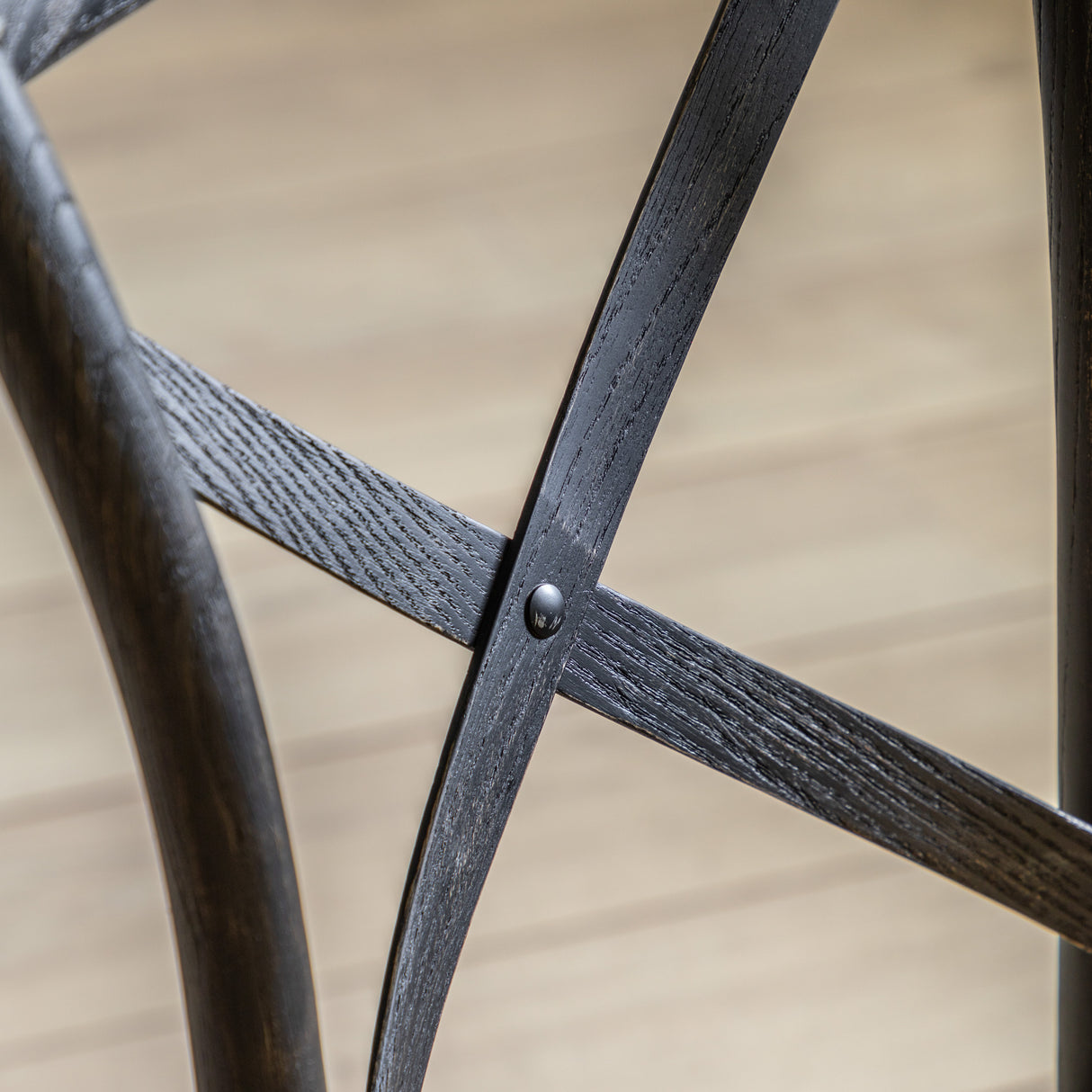 Amos Cafe Chair Black/Rattan (2pk) – from Amos Lighting + Home