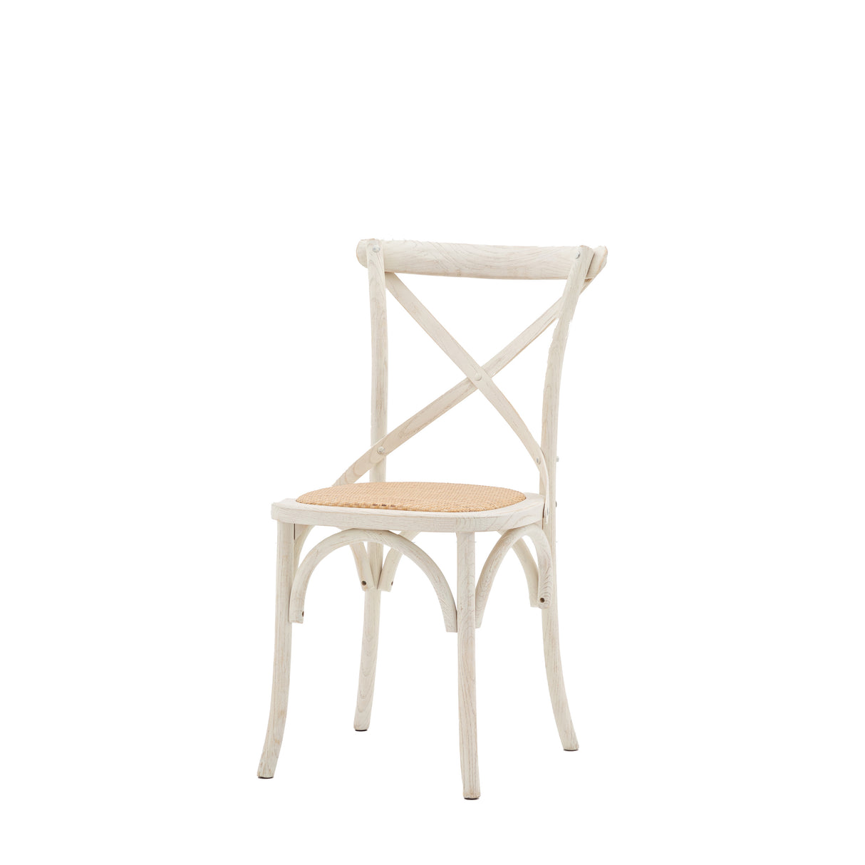 Amos Cafe Chair White/Rattan (2pk) – from Amos Lighting + Home