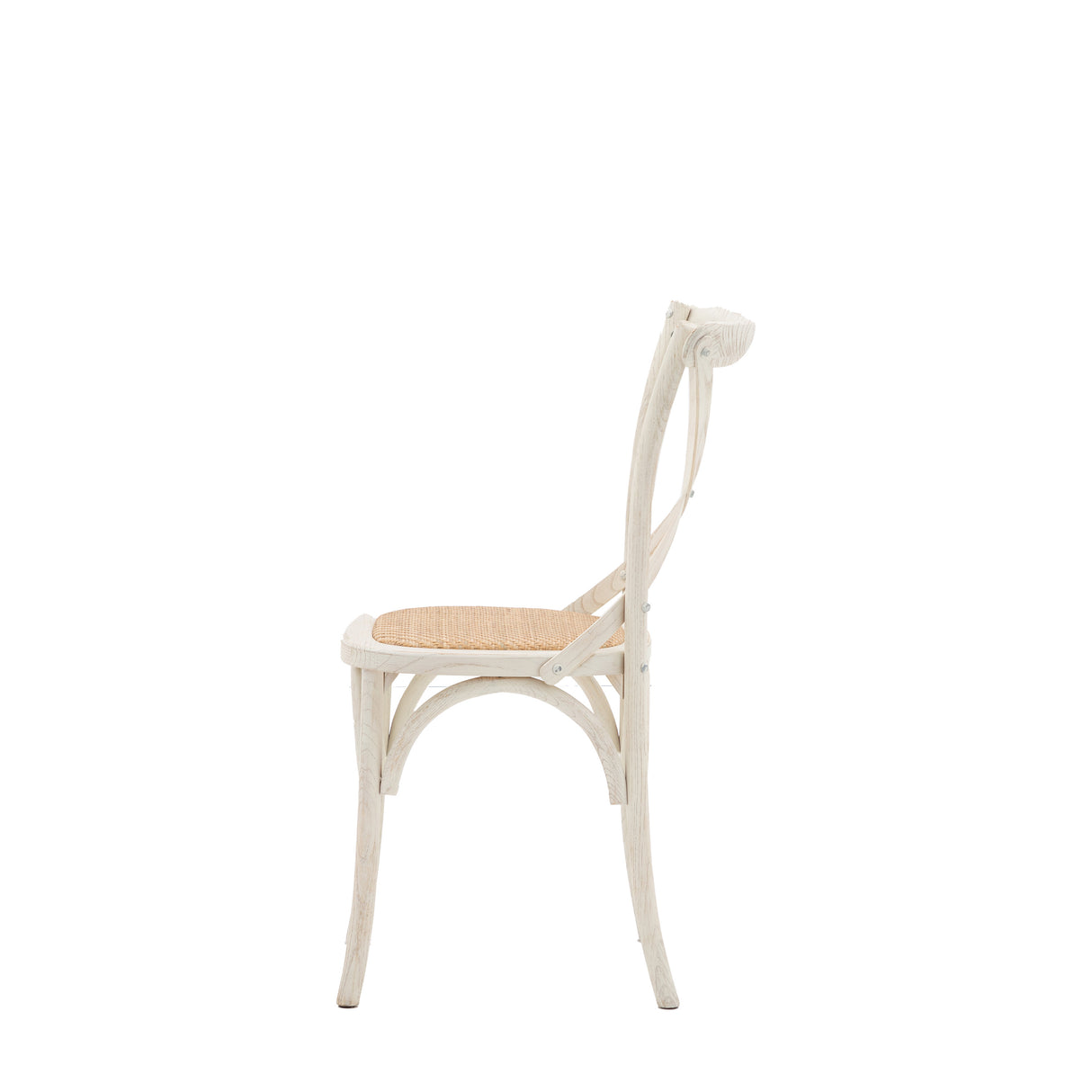 Amos Cafe Chair White/Rattan (2pk) – from Amos Lighting + Home