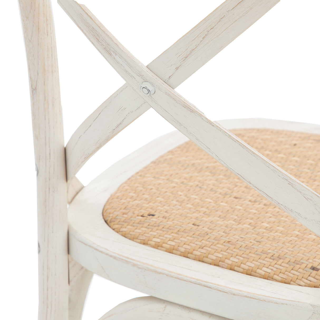 Amos Cafe Chair White/Rattan (2pk) – from Amos Lighting + Home