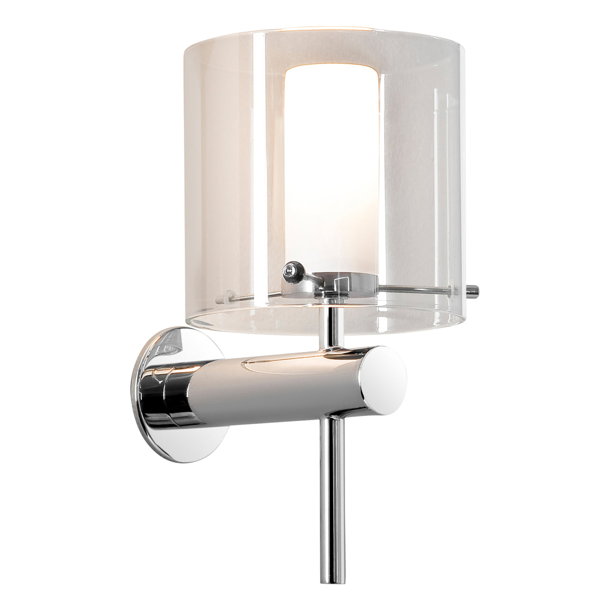 Astro Arezzo Wall Polished Chrome Bathroom Wall Light